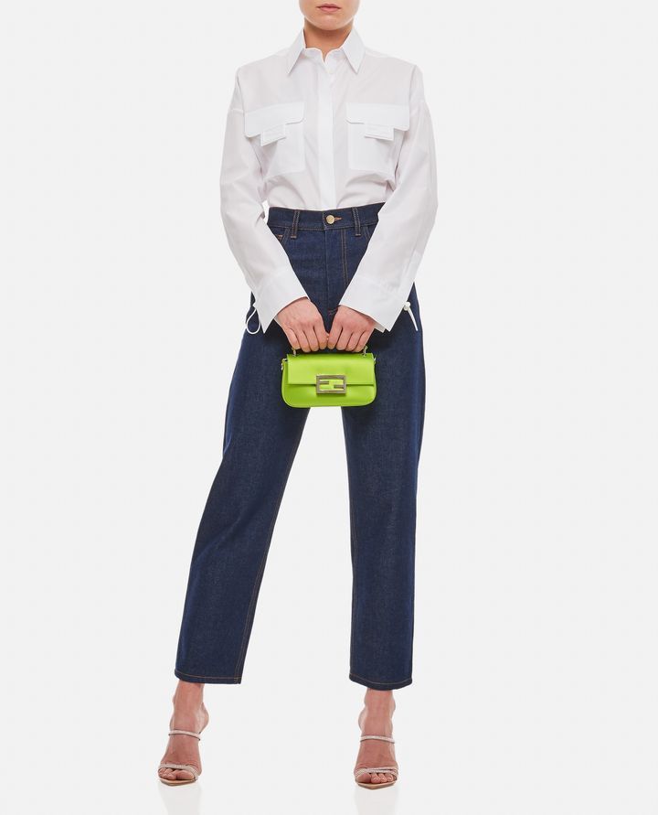 Fendi o1w1db10325 FLP651 Jeans in Blue Size 25" / US 0 / IT 36 - 2 Thumbnail