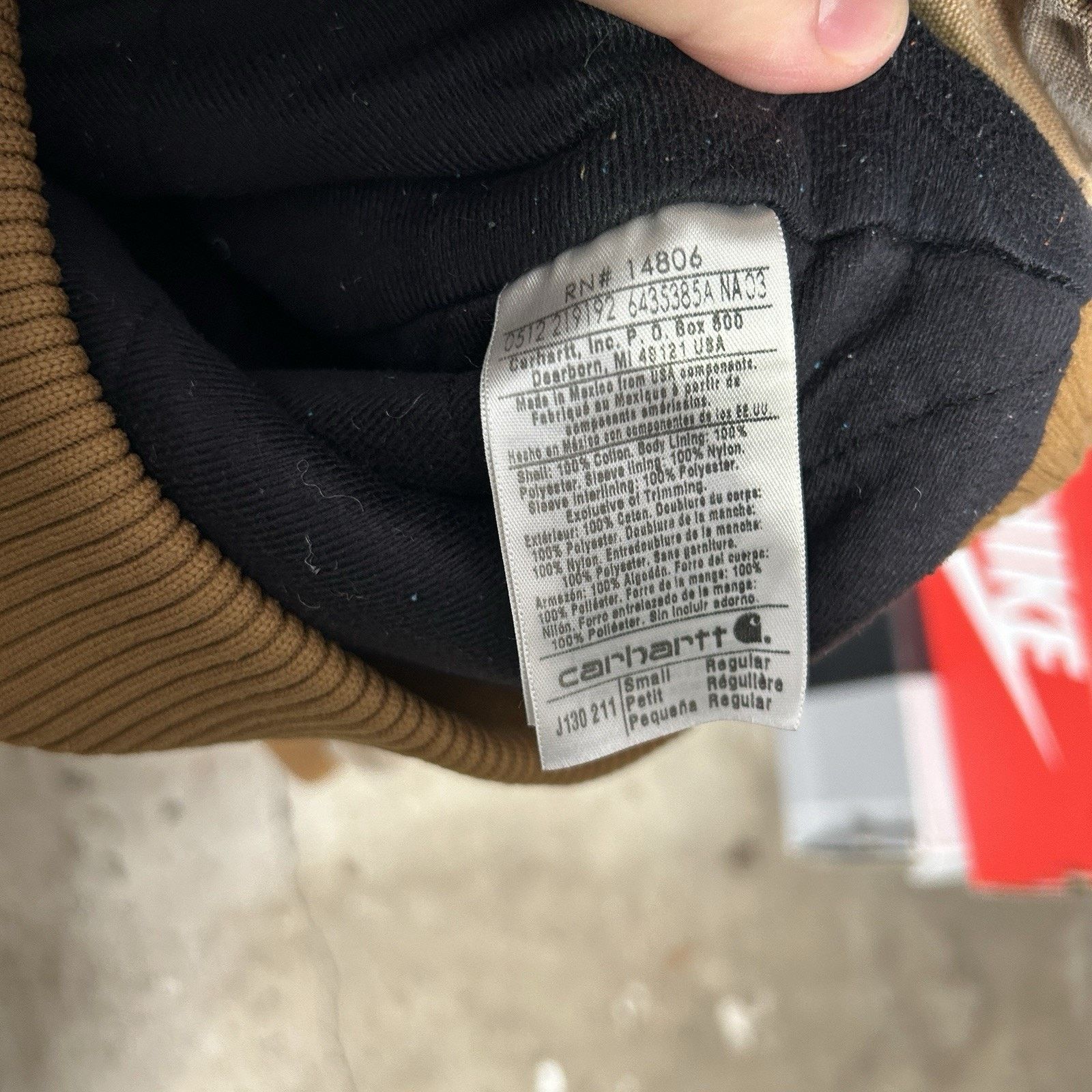 Carhartt Carhartt Sandstone Quilted Hooded Active Jacket “Brown” J130 Size US S / EU 44-46 / 1 - 9 Thumbnail