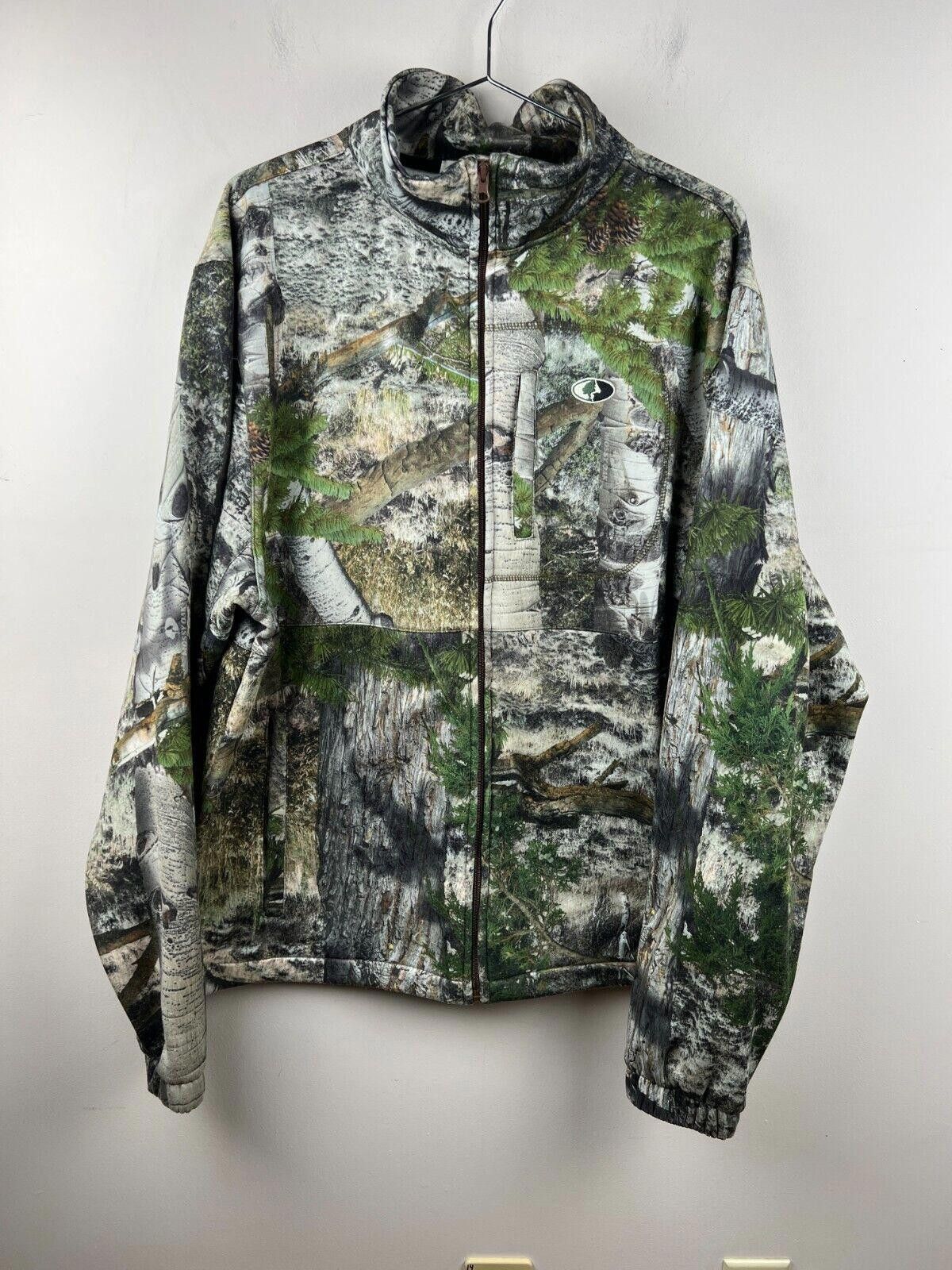 Mossy Oaks Vintage Mossy Oak Full Zip Fleece Men’s XL Hunting Camo Size US XL / EU 56 / 4 - 1 Thumbnail
