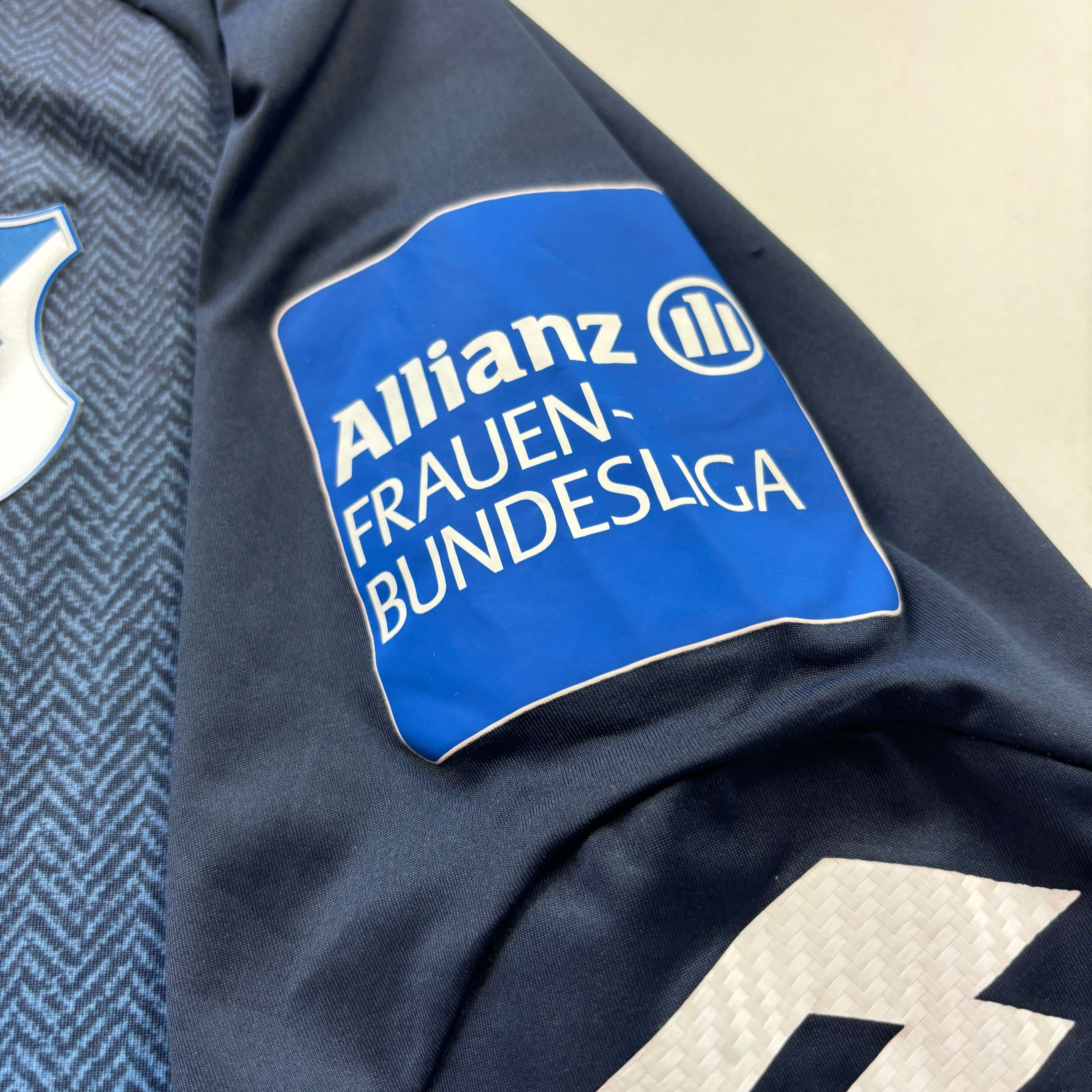 Lotto Sport MATCH WORN Hoffenheim 2017-18 home Evels football jersey XS Size US XS / EU 42 / 0 - 7 Thumbnail