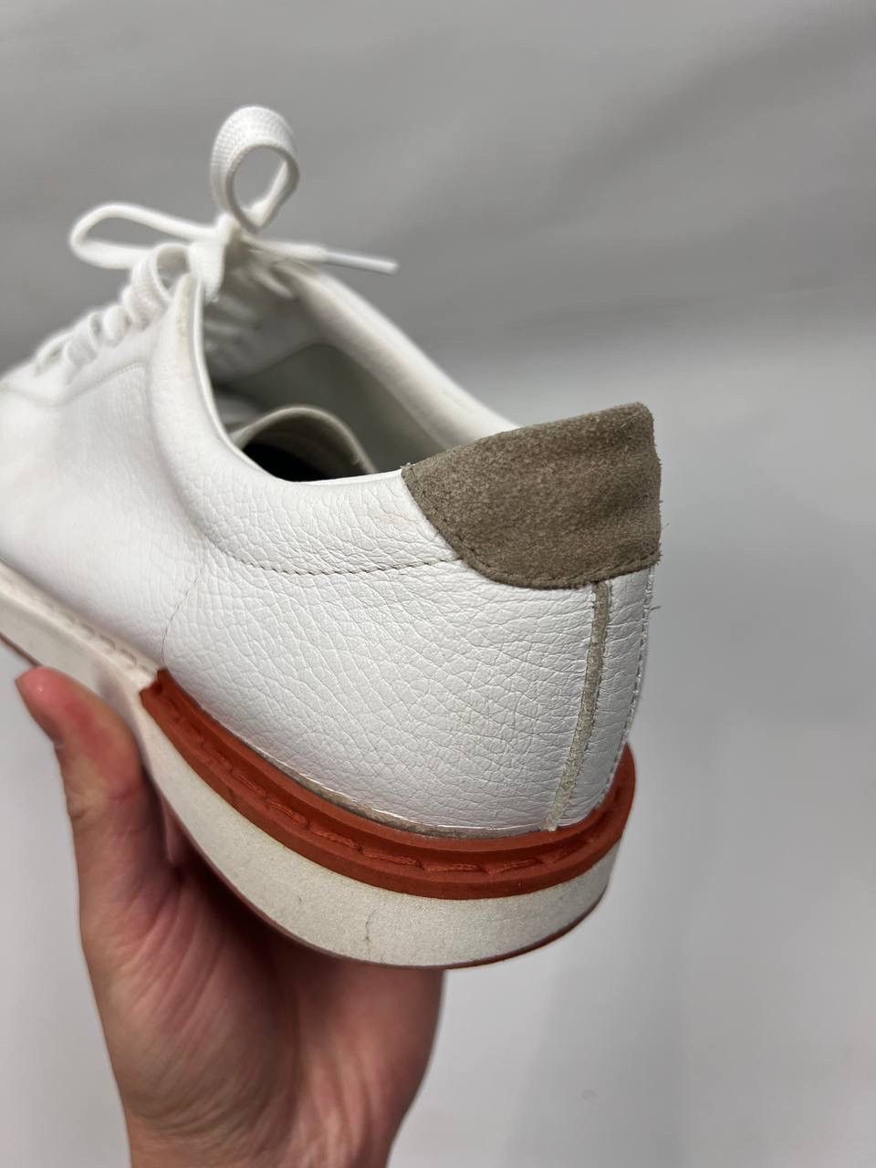 Brunello Cucinelli Brunello Cucinelli leather low trainers size 42 Size US 9 / EU 42 - 19 Thumbnail