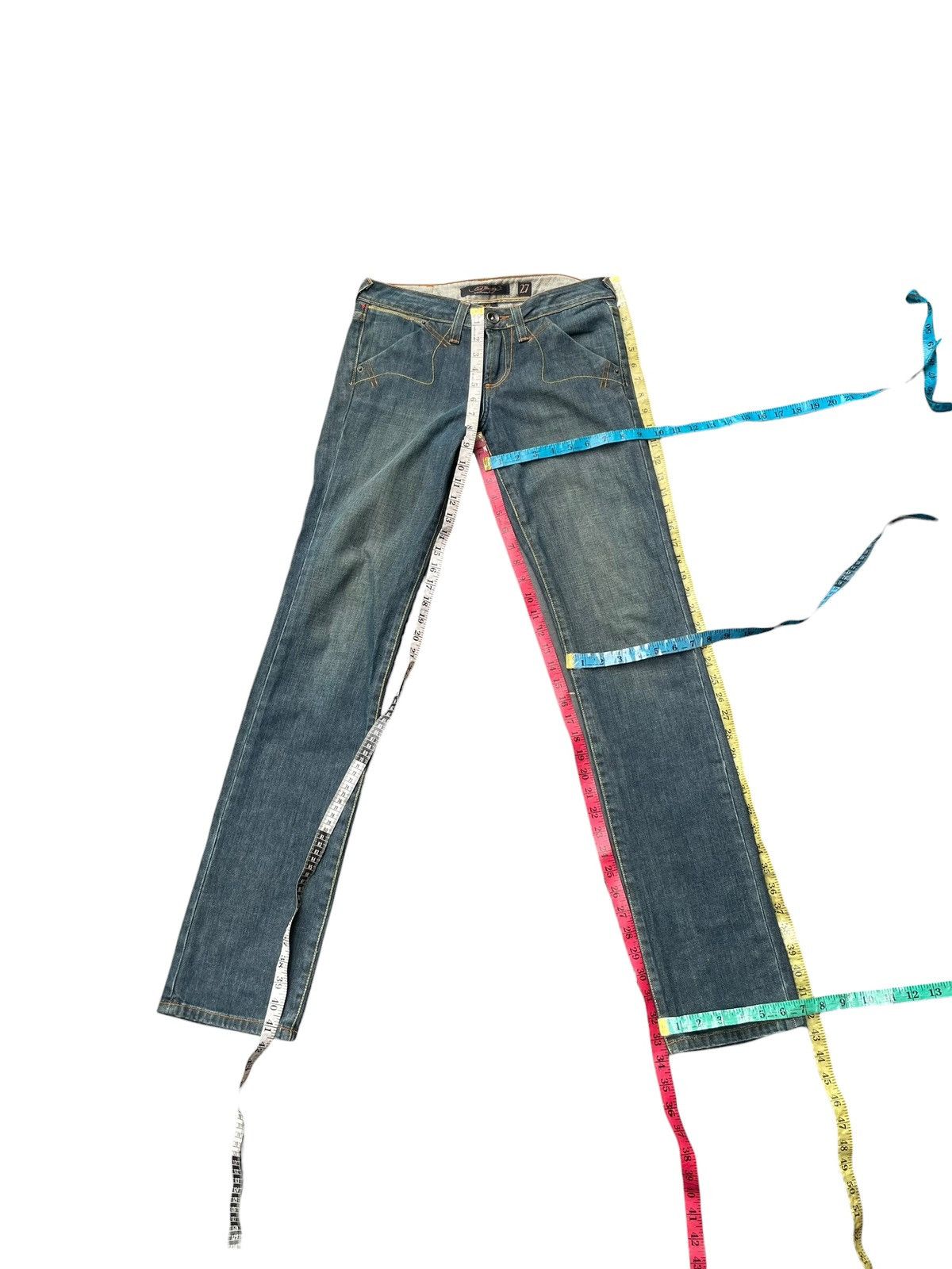Ed Hardy Ed Hardy By Christian Audiger Skull Emboiderey Denim Size 30" / US 8 / IT 44 - 14 Thumbnail
