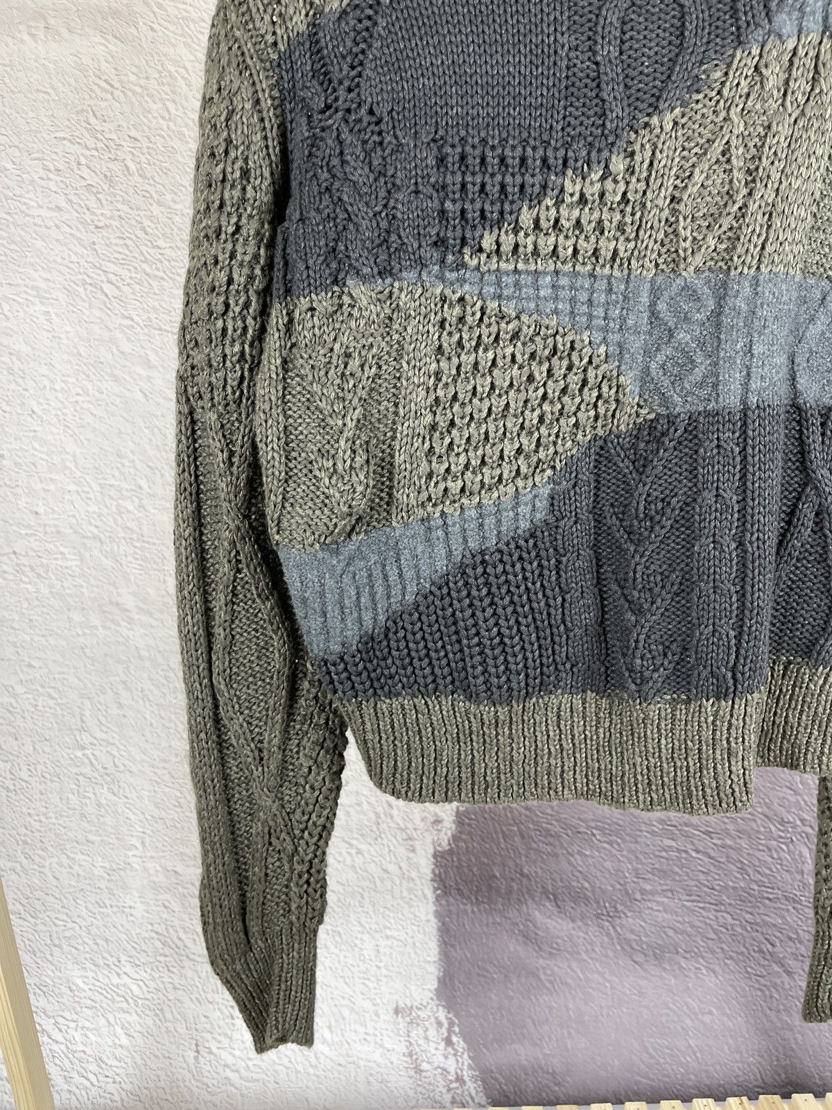 Allsaints Allsaints Minory crew colour blocked sweater knitwear Size US L / EU 52-54 / 3 - 4 Thumbnail