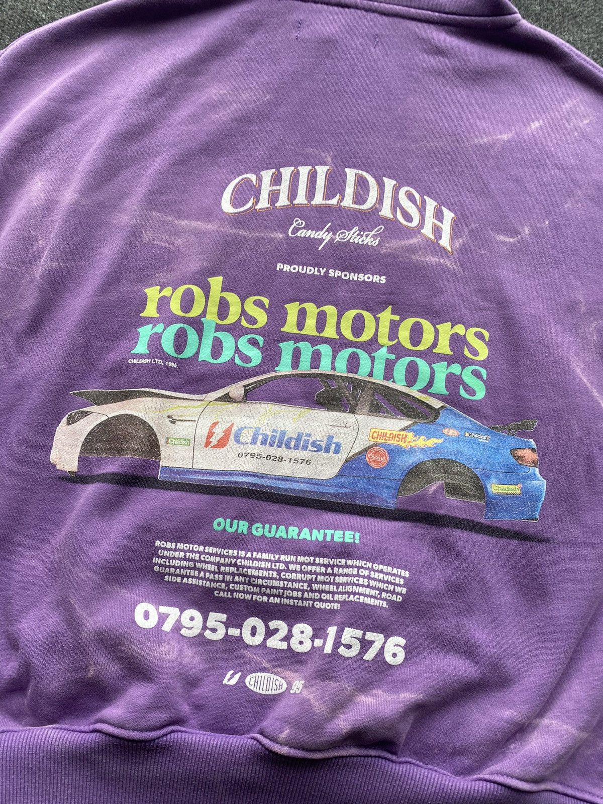 Other 🔥Childish Racing Motors Purple oversized hoodie punk opium Size US XS / EU 42 / 0 - 10 Thumbnail