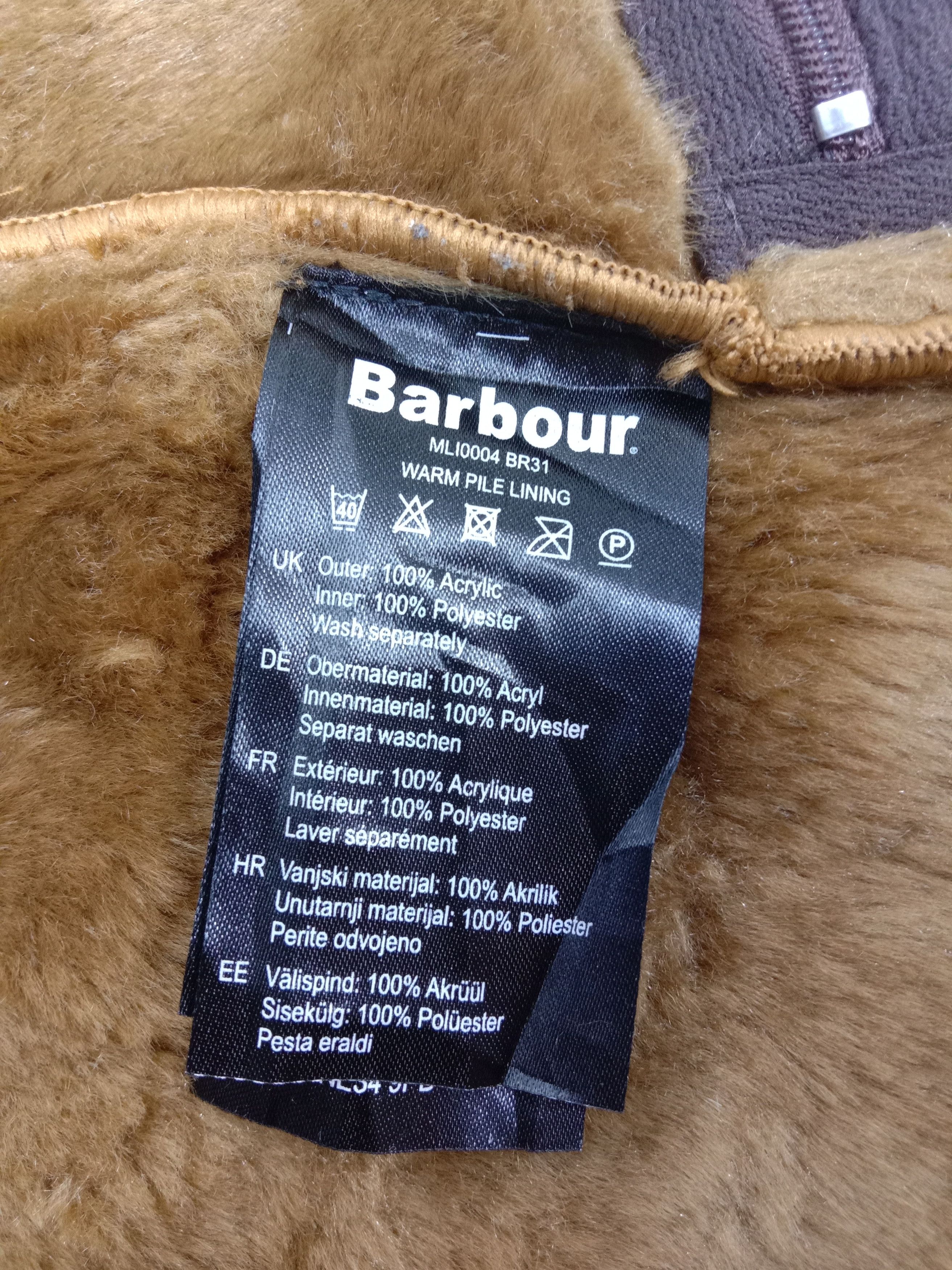 Barbour Vintage Barbour Pile Lining Vest Size US S / EU 44-46 / 1 - 11 Thumbnail