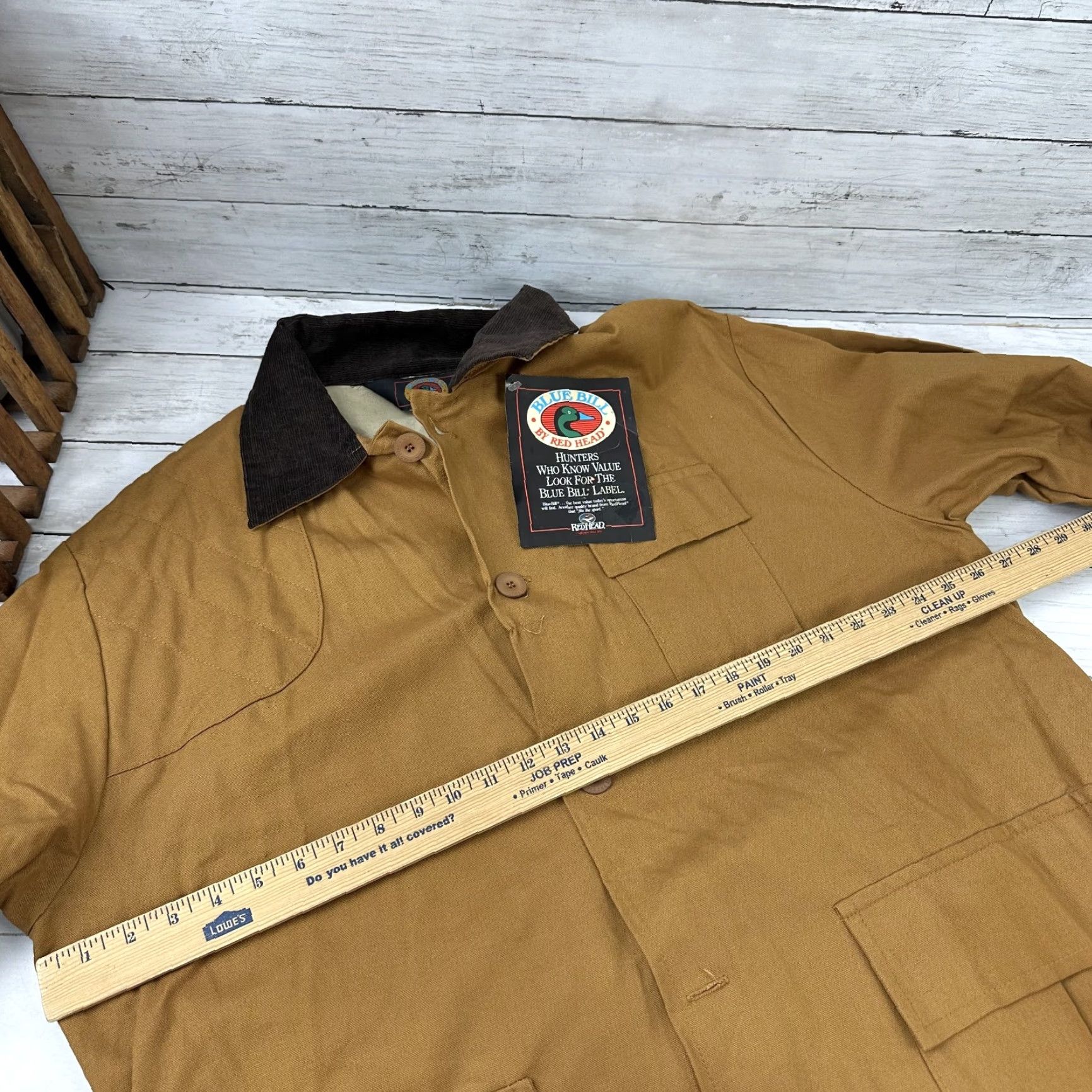 Vintage VINTAGE RedHead Canvas Hunting Jacket Mens XL Brown Deadstock Size US XL / EU 56 / 4 - 7 Thumbnail