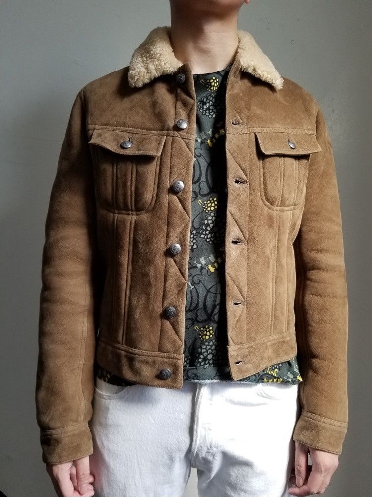 Ralph Lauren Purple Label Ralph Lauren Purple Label Clifton shearling trucker Size US S / EU 44-46 / 1 - 14 Thumbnail