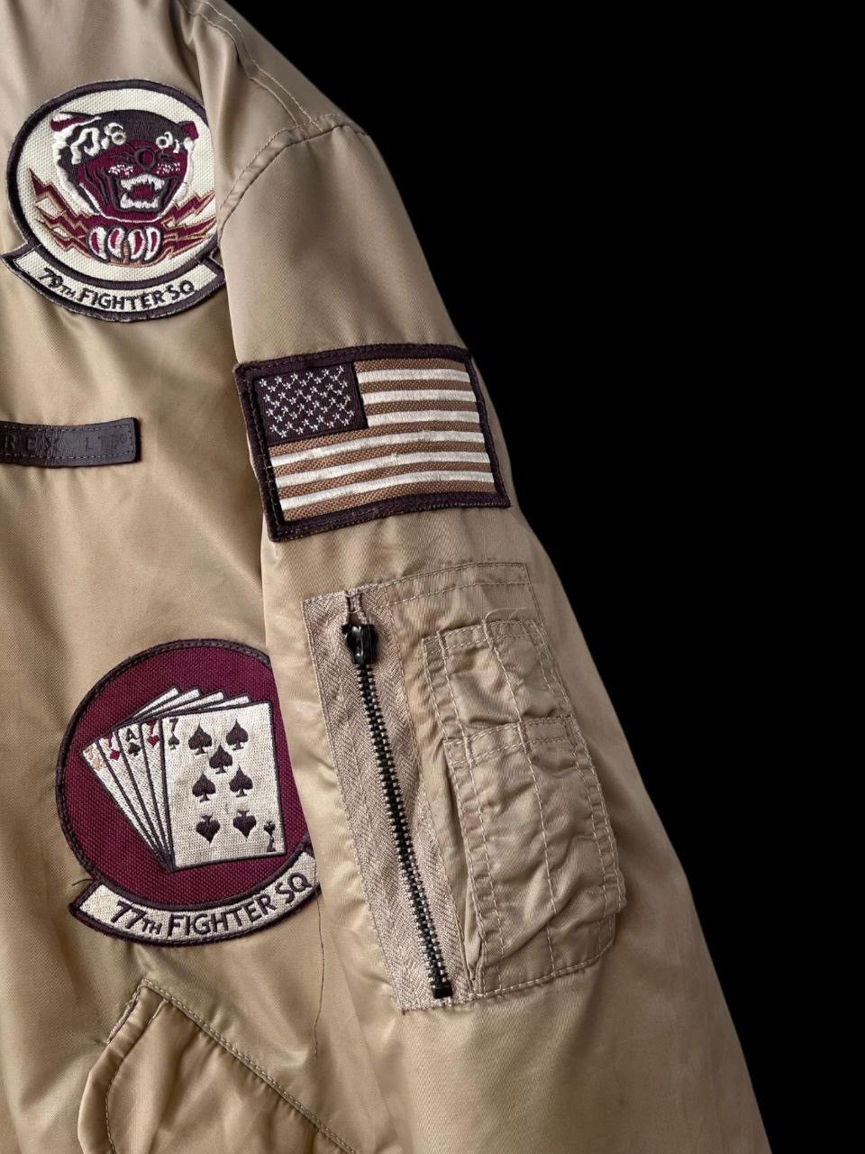 Avirex Avirex Bomber Flight Ground L-2 Fighter Air Force Jacket Size US XL / EU 56 / 4 - 10 Thumbnail