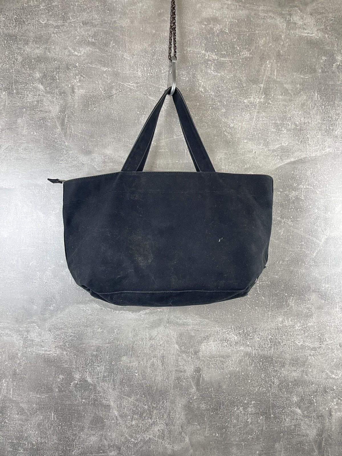 Diesel Diesel Post Lux Bag Black Canvas Punk Grunge Print Studs Zip Size ONE SIZE - 5 Thumbnail