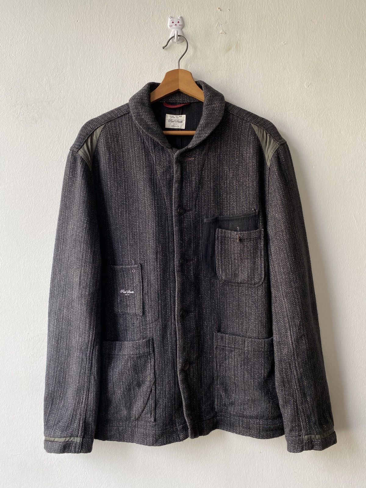 Paul Smith × Paul Smith Red Ear × Vintage Paul Smith Red Ear Chore Jacket Size US L / EU 52-54 / 3 - 4 Thumbnail