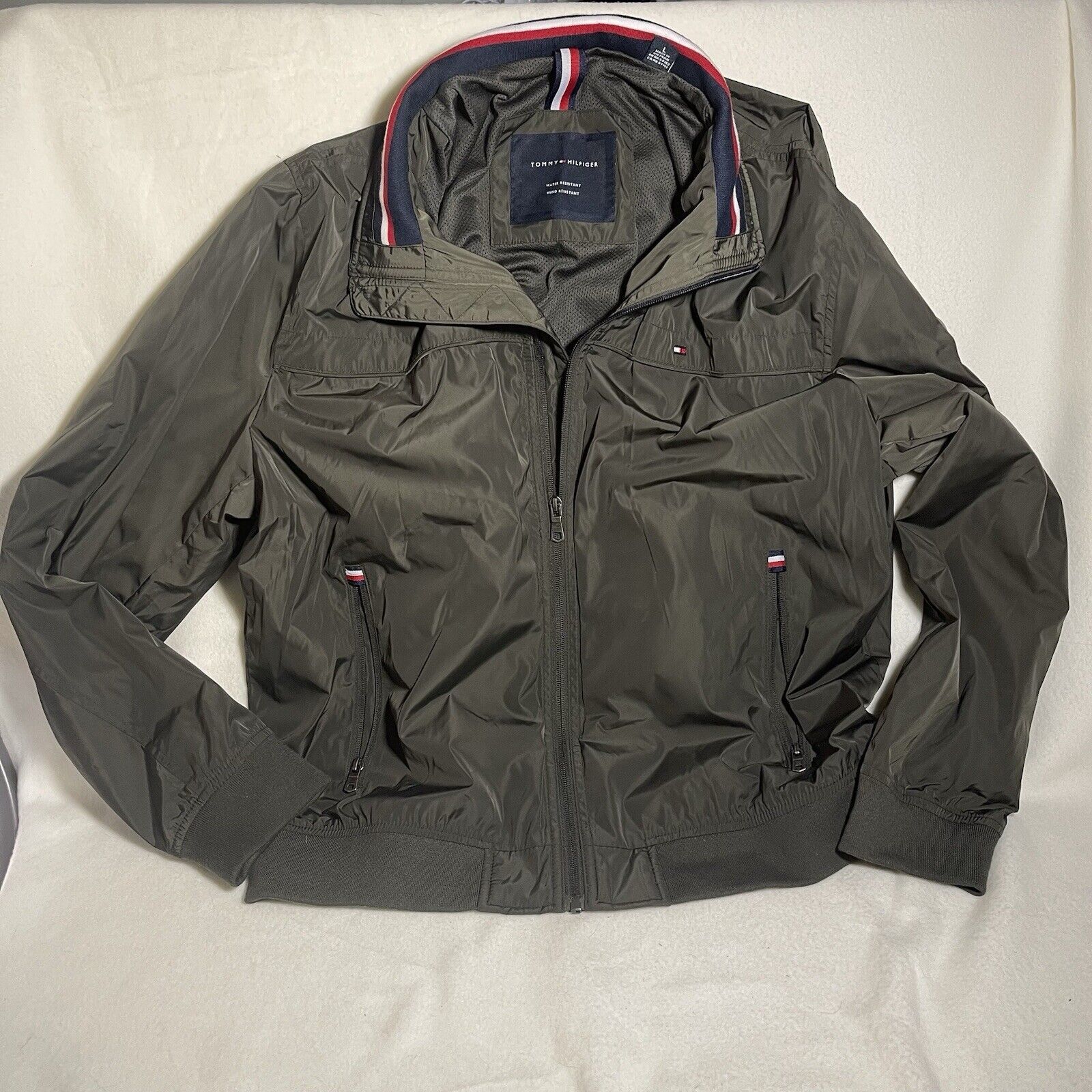 Tommy Hilfiger Tommy Hilfiger Men's Performance Windbreaker Water Resist L Size US L / EU 52-54 / 3 - 1 Thumbnail