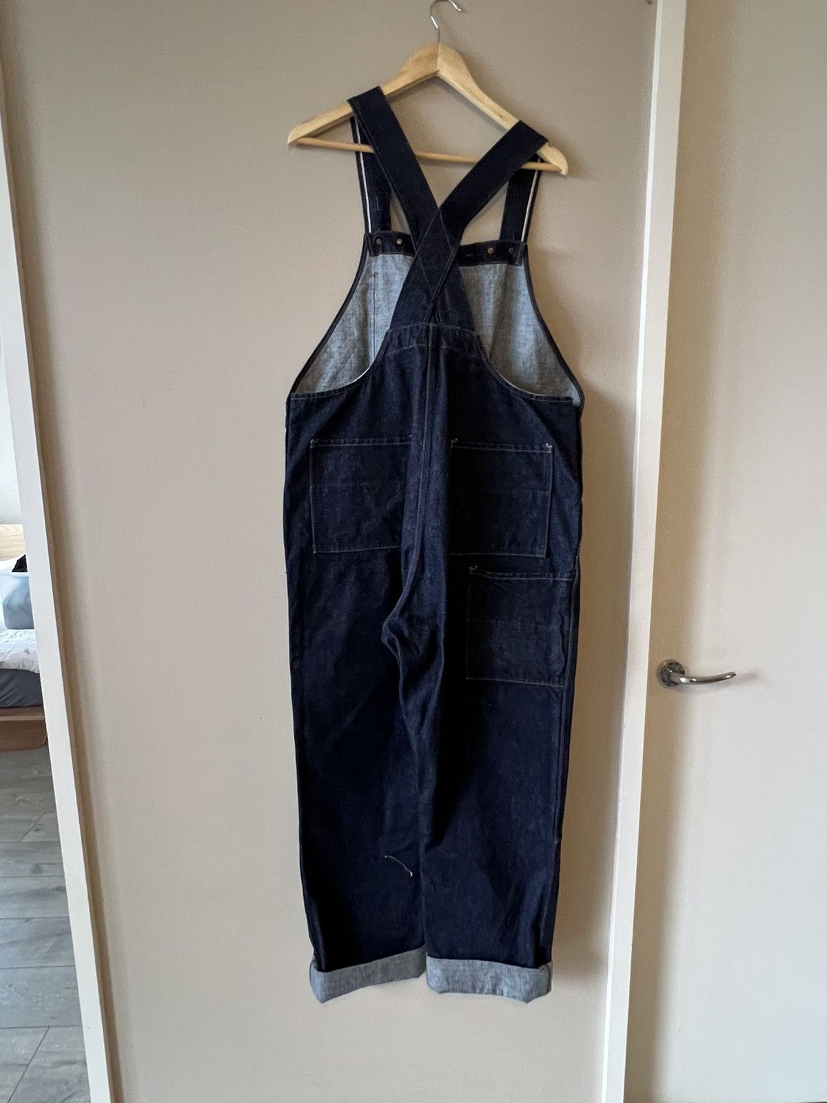 BLACK SIGN Black sign denim delta apron overalls Size US 36 / EU 52 - 4 Thumbnail