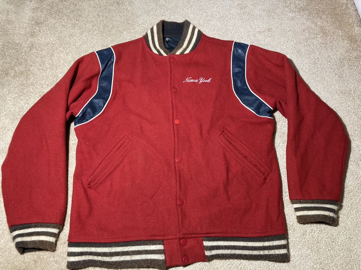 Supreme 2004 Supreme Nueva York Varsity Jacket Teddy Bomber Medium Size US M / EU 48-50 / 2 - 2 Thumbnail