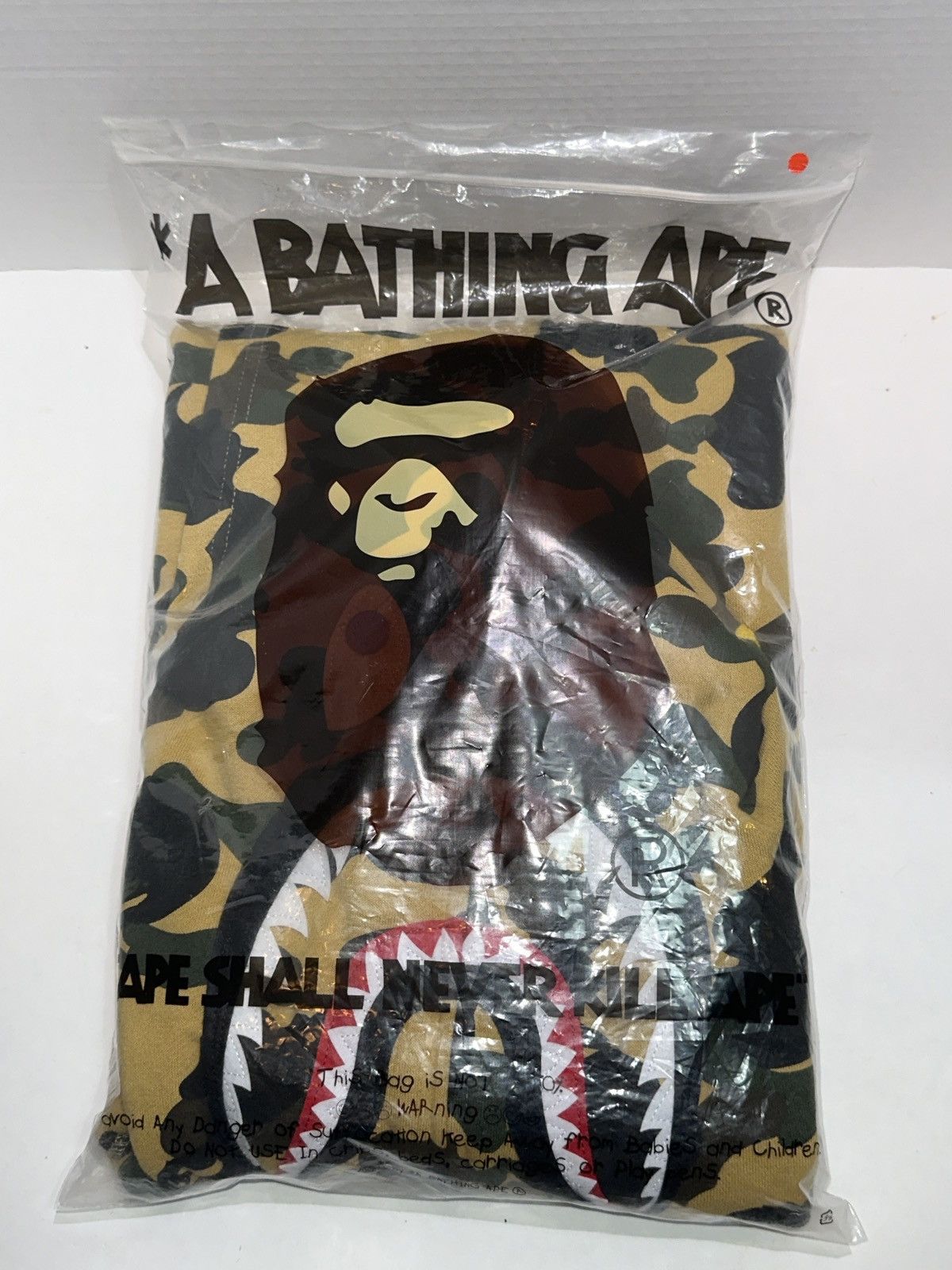 Bape BAPE Camo PONR (Point Of No Return) Shark Full Zip DS Size L Size US L / EU 52-54 / 3 - 9 Thumbnail