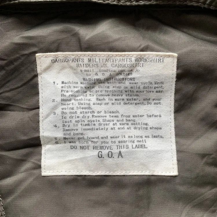 GOA G.O.A Archive Military Bomber Jacket Size US S / EU 44-46 / 1 - 12 Thumbnail
