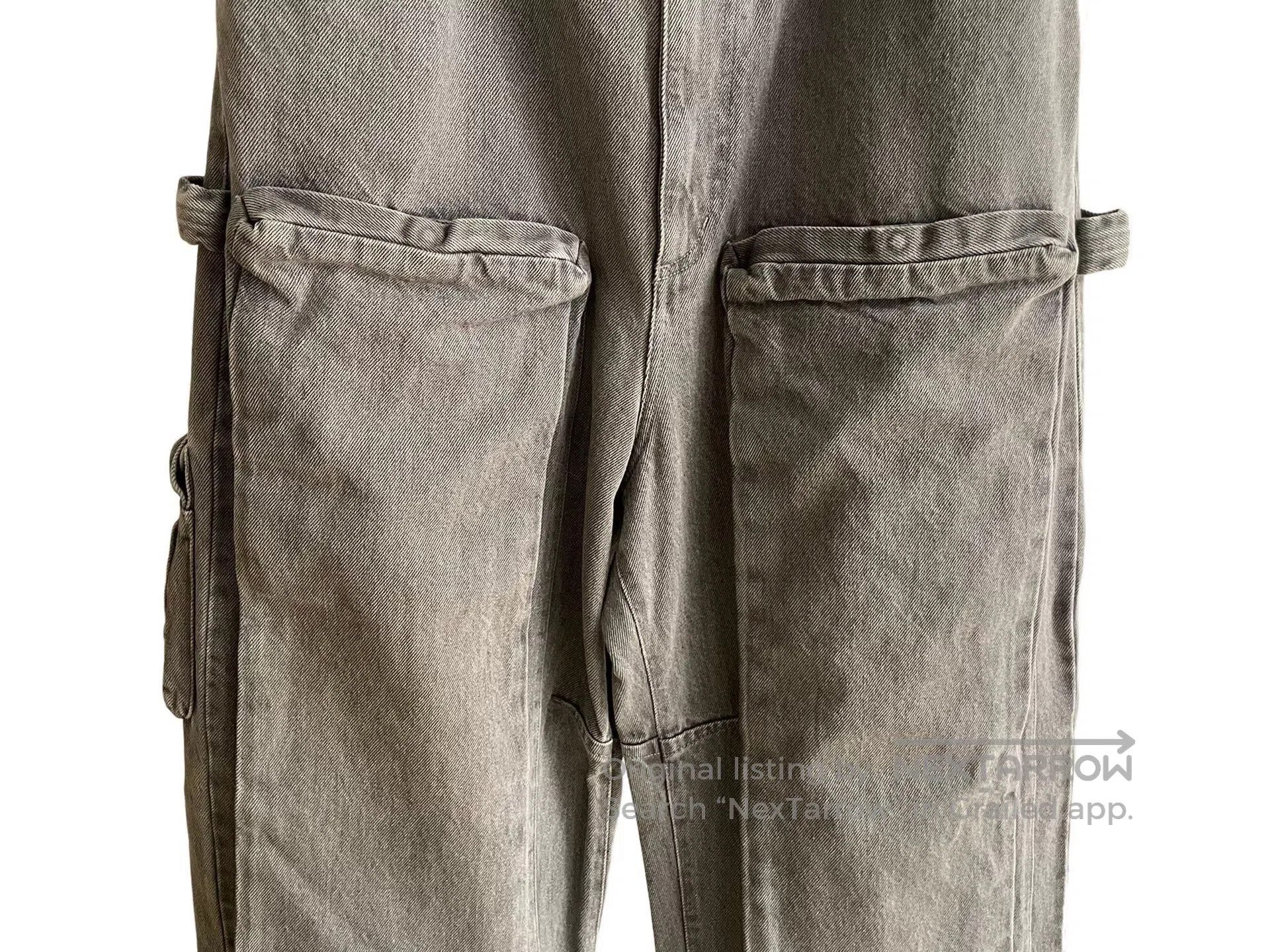 Louis Vuitton Louis Vuitton Gray Denim Cargo Pants. Size US 32 / EU 48 - 4 Thumbnail