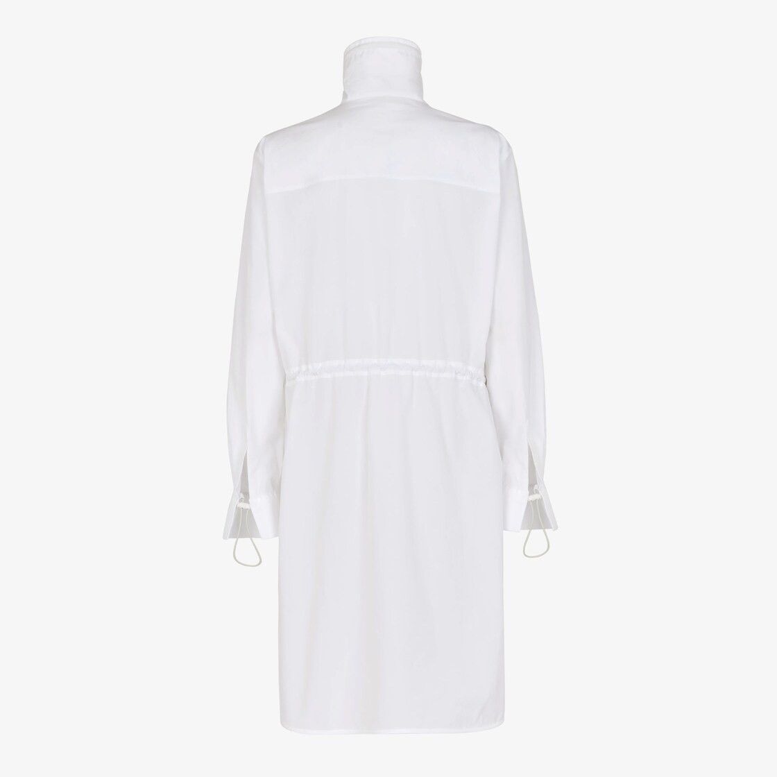 Fendi o1w1db10325 FDC574 Mini Dress in White Size S / US 4 / IT 40 - 2 Thumbnail
