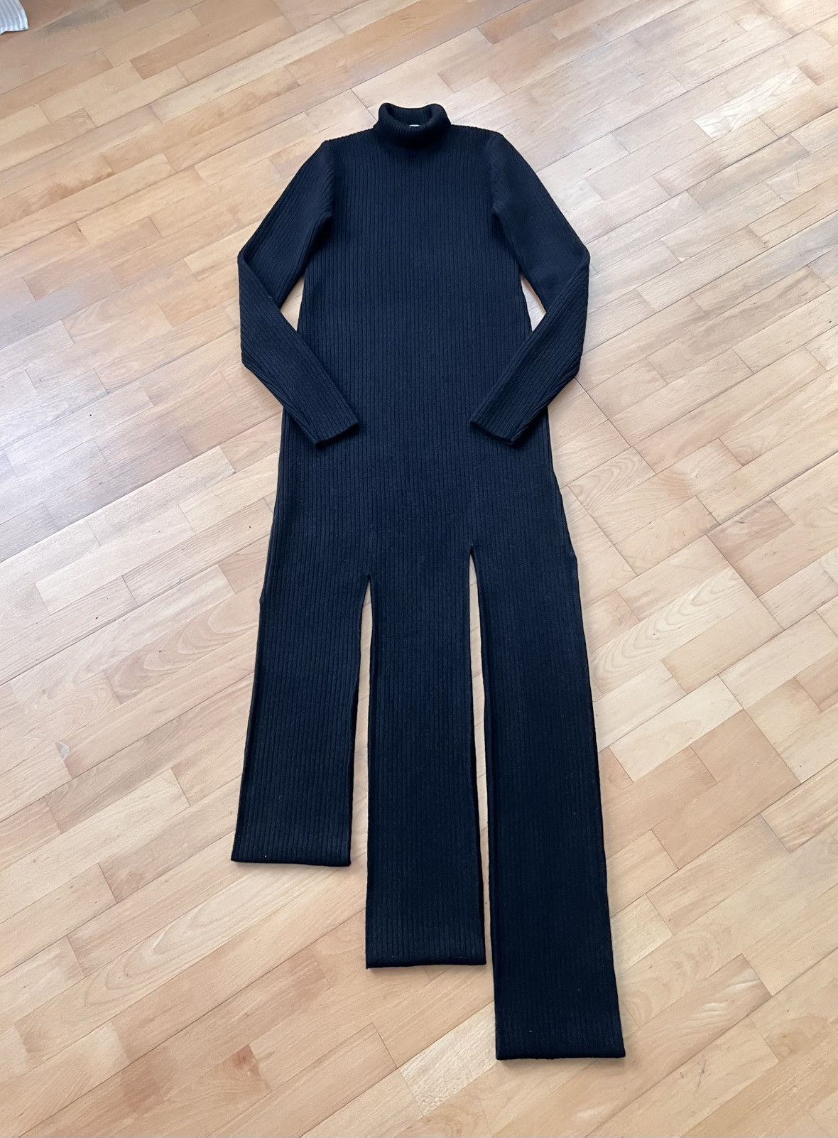 Bottega Veneta Bottega Vaneta heavy dress splitted leg opening Size XL / US 12-14 / IT 48-50 - 1 Thumbnail