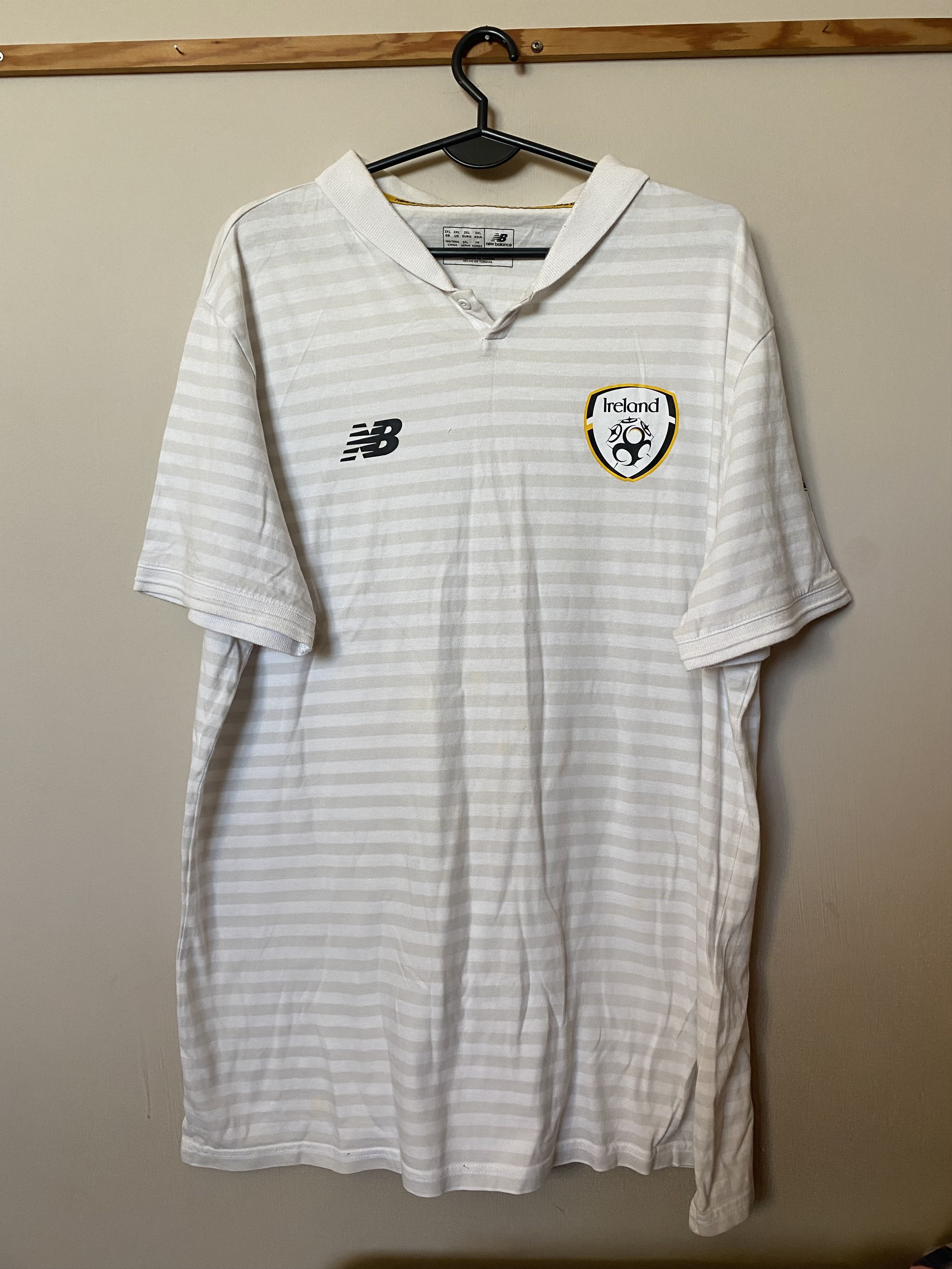 New Balance Soccer Polo shirt - IRELAND - XXL - New Balance - UNIQUE Size US XXL / EU 58 / 5 - 1 Thumbnail