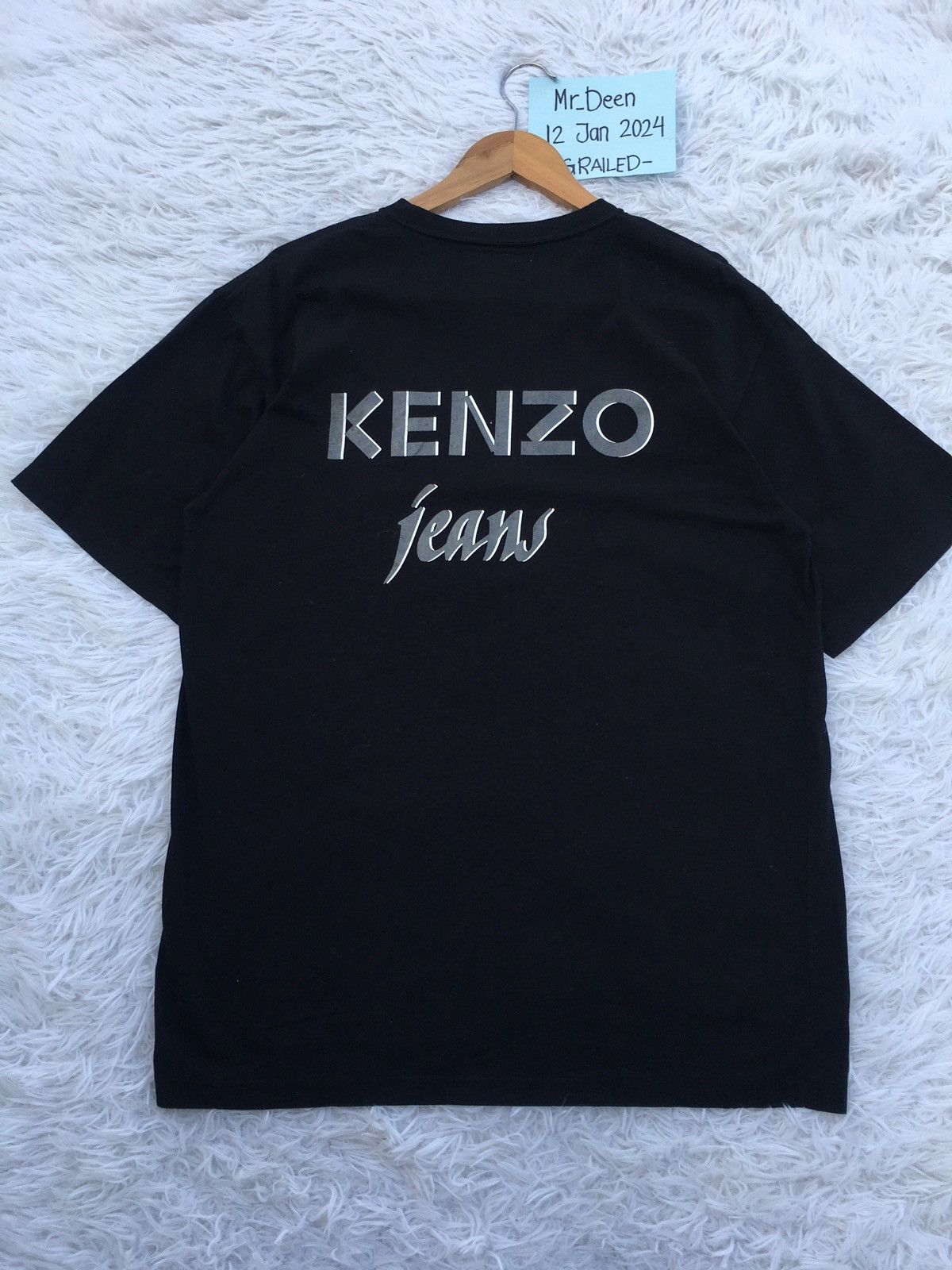 Kenzo Rare Japanese Designer Kenzo Big Spellout Tshirt Size US M / EU 48-50 / 2 - 4 Thumbnail