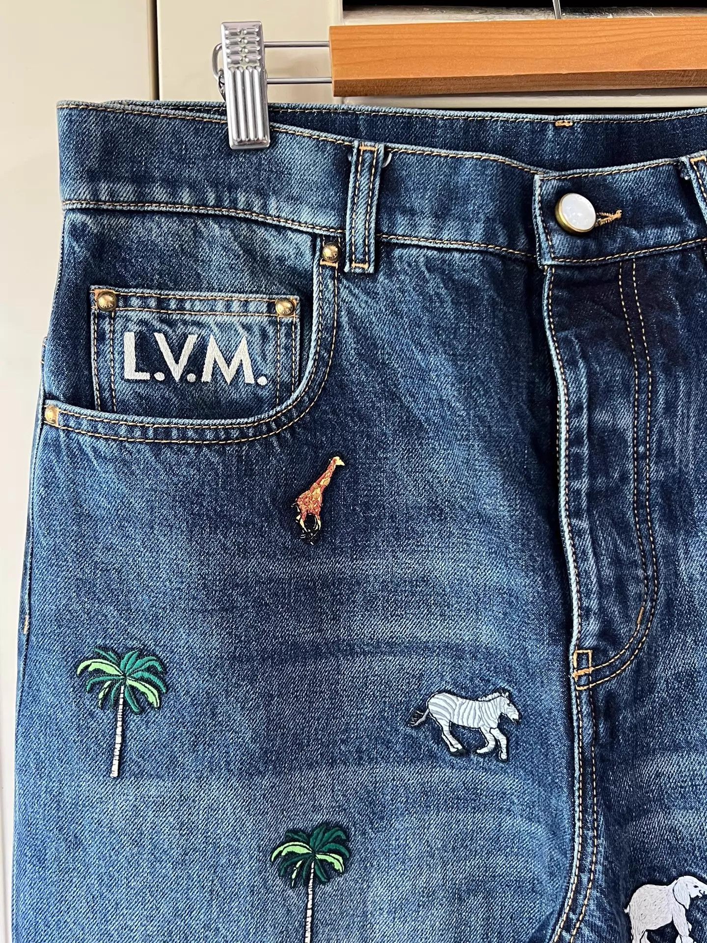 Louis Vuitton LV Men's Jeans Size 29 Like New Size US 34 / EU 50 - 5 Thumbnail