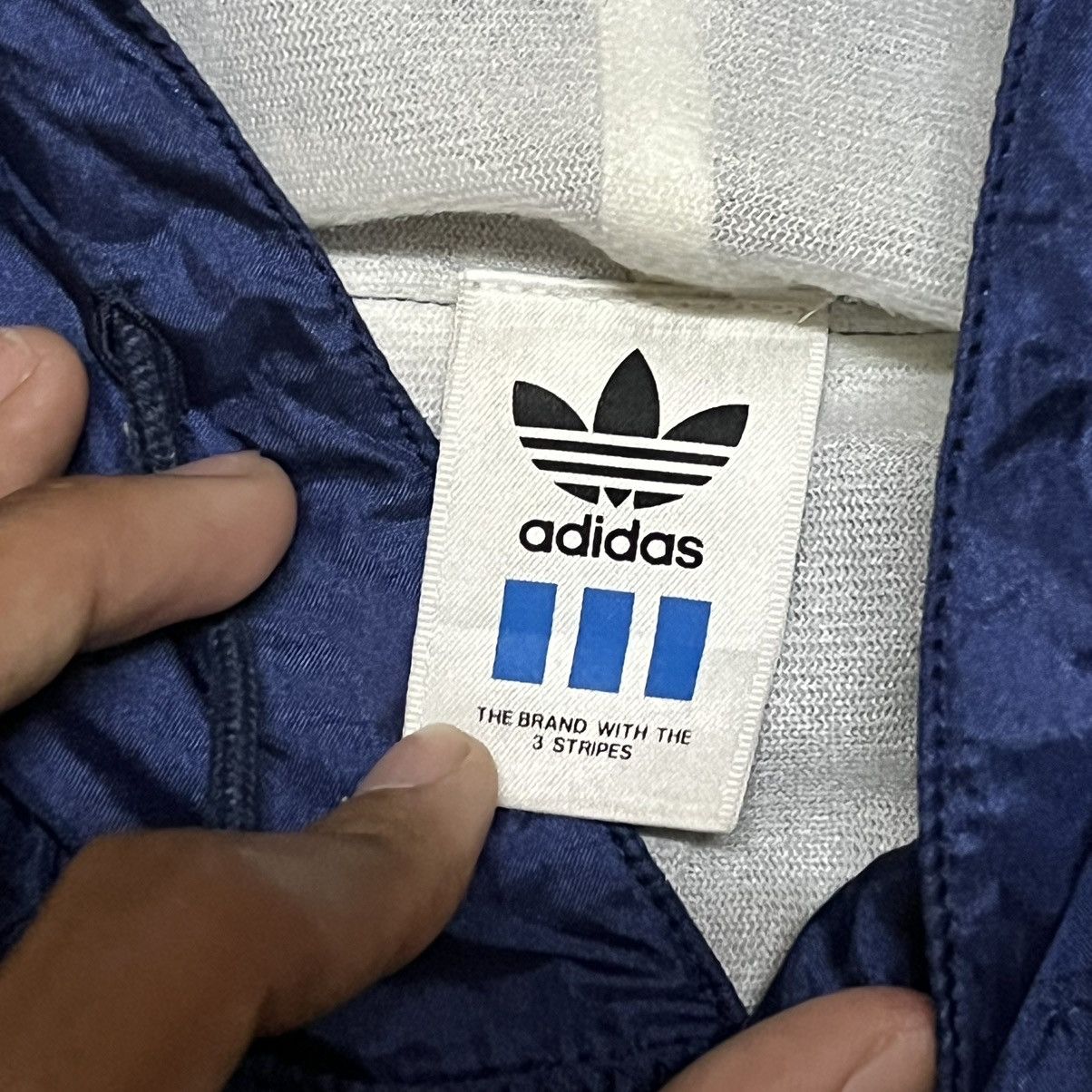 Adidas Adidas Big Logo Coach Jacket Size US XL / EU 56 / 4 - 4 Thumbnail