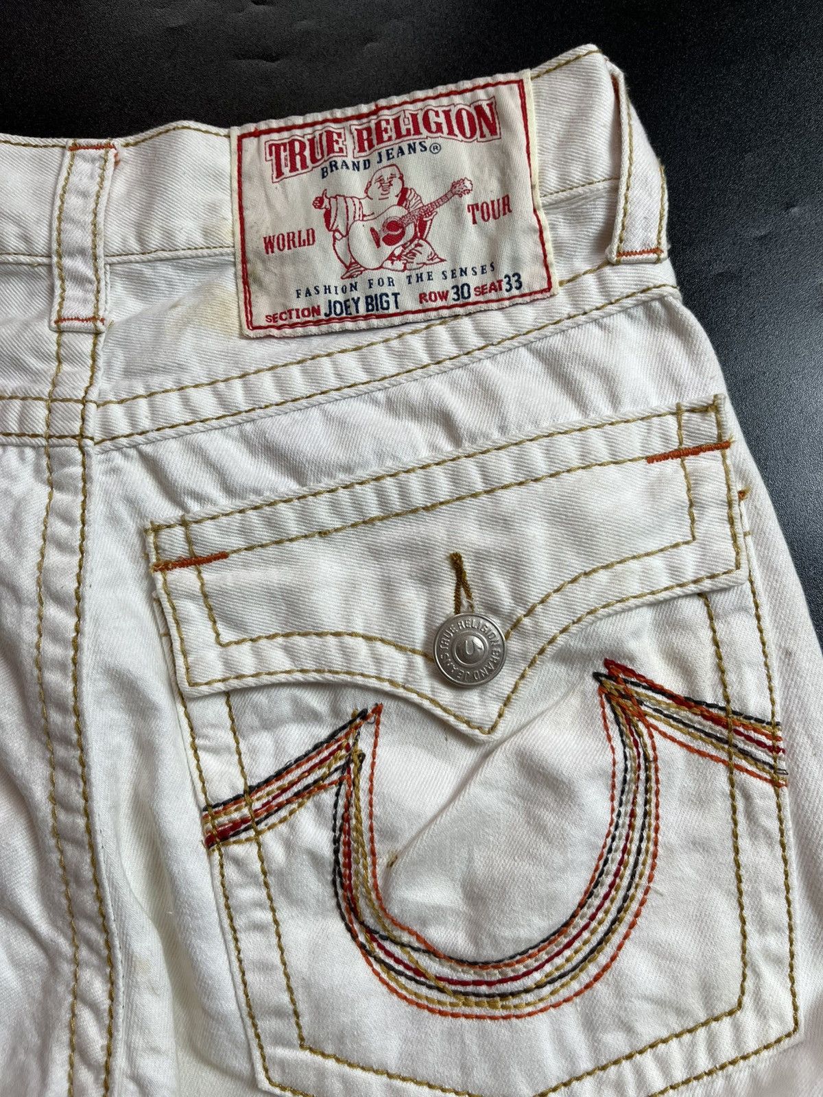 If Six Was Nine VINTAGE SUPER FLARE TRUE RELIGION 90s Size US 30 / EU 46 - 7 Thumbnail