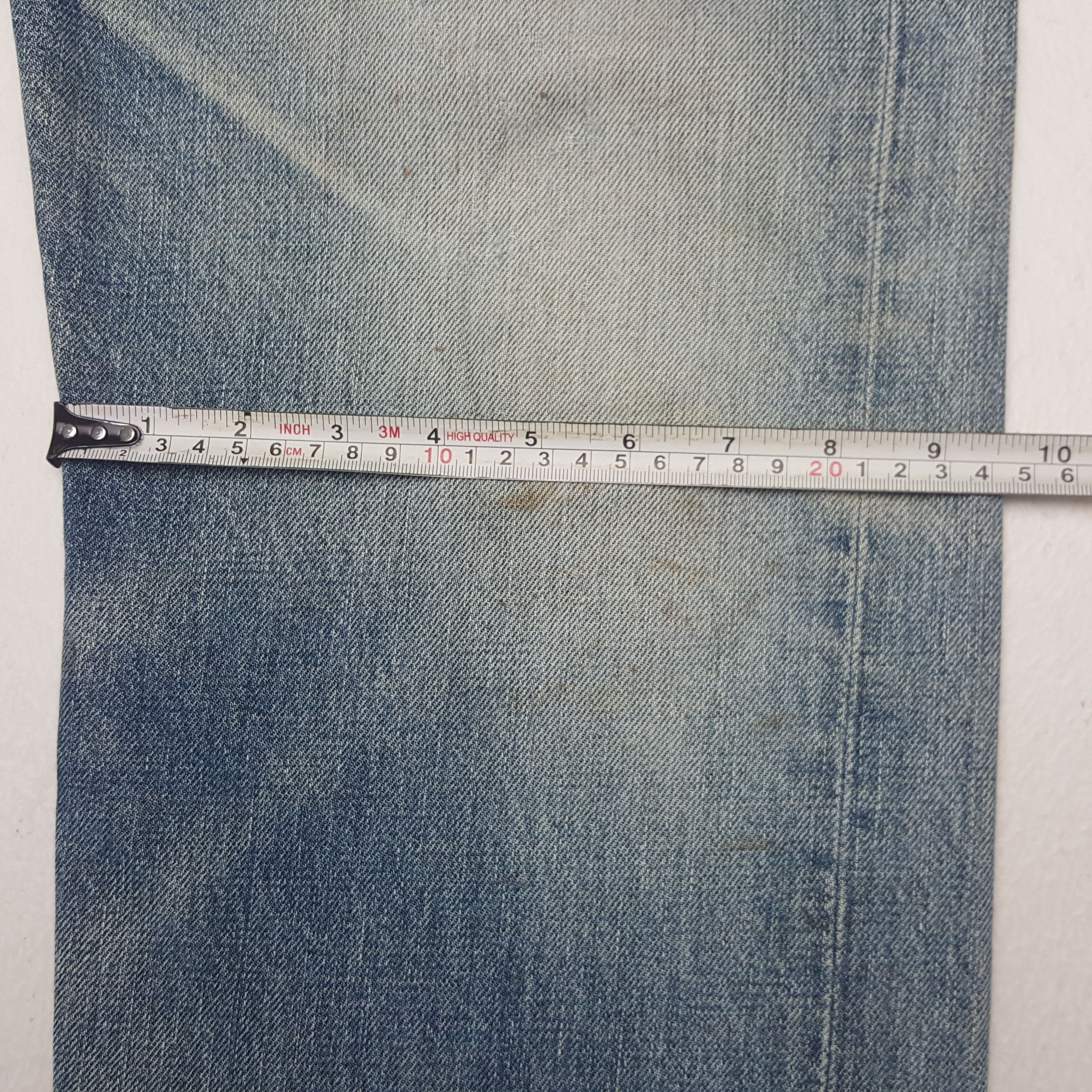 Evisu × Japanese Brand × Vintage Vintage Evisu Selvedge Japanese Daicock Custom Denim Jeans Size US 30 / EU 46 - 12 Thumbnail