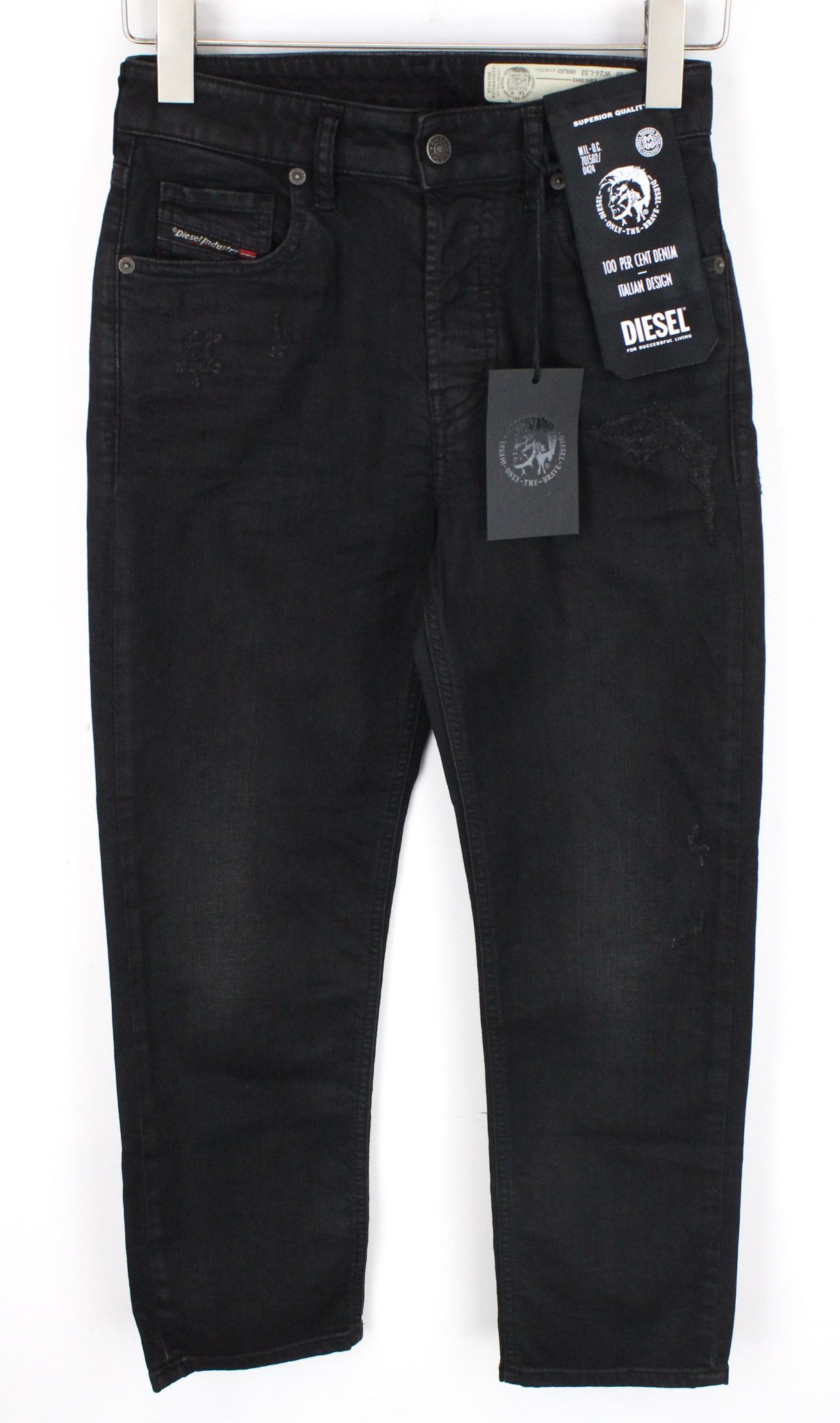 Diesel ARYEL 069JD W24/L32 Black Buttoned Jeans 70151 Size 24" / US 00 / IT 34 - 1 Thumbnail
