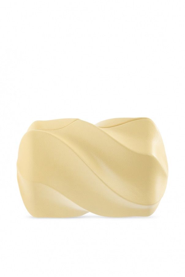 Bottega Veneta o1n1vont1124 Size: OS / Whirl Clutch in Butter/Gold Size ONE SIZE - 1 Thumbnail