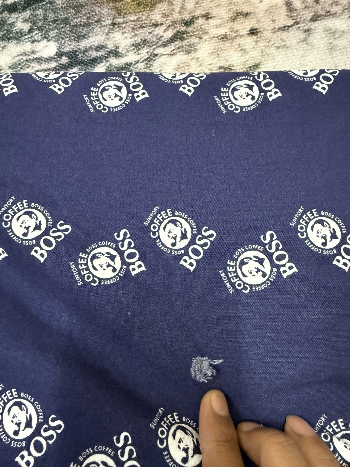 Japanese Brand Vintage Coffee Boss Fullprint Double Pocket Robe/Kimono Size US M / EU 48-50 / 2 - 9 Thumbnail