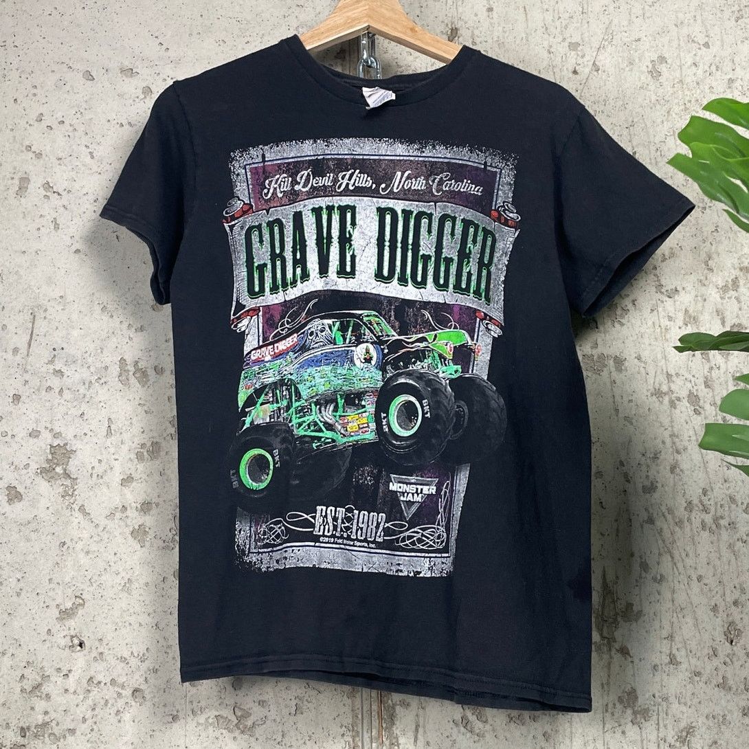 Delta Grave Digger Monster Truck Jam Y2K Small Tee Size US S / EU 44-46 / 1 - 1 Thumbnail