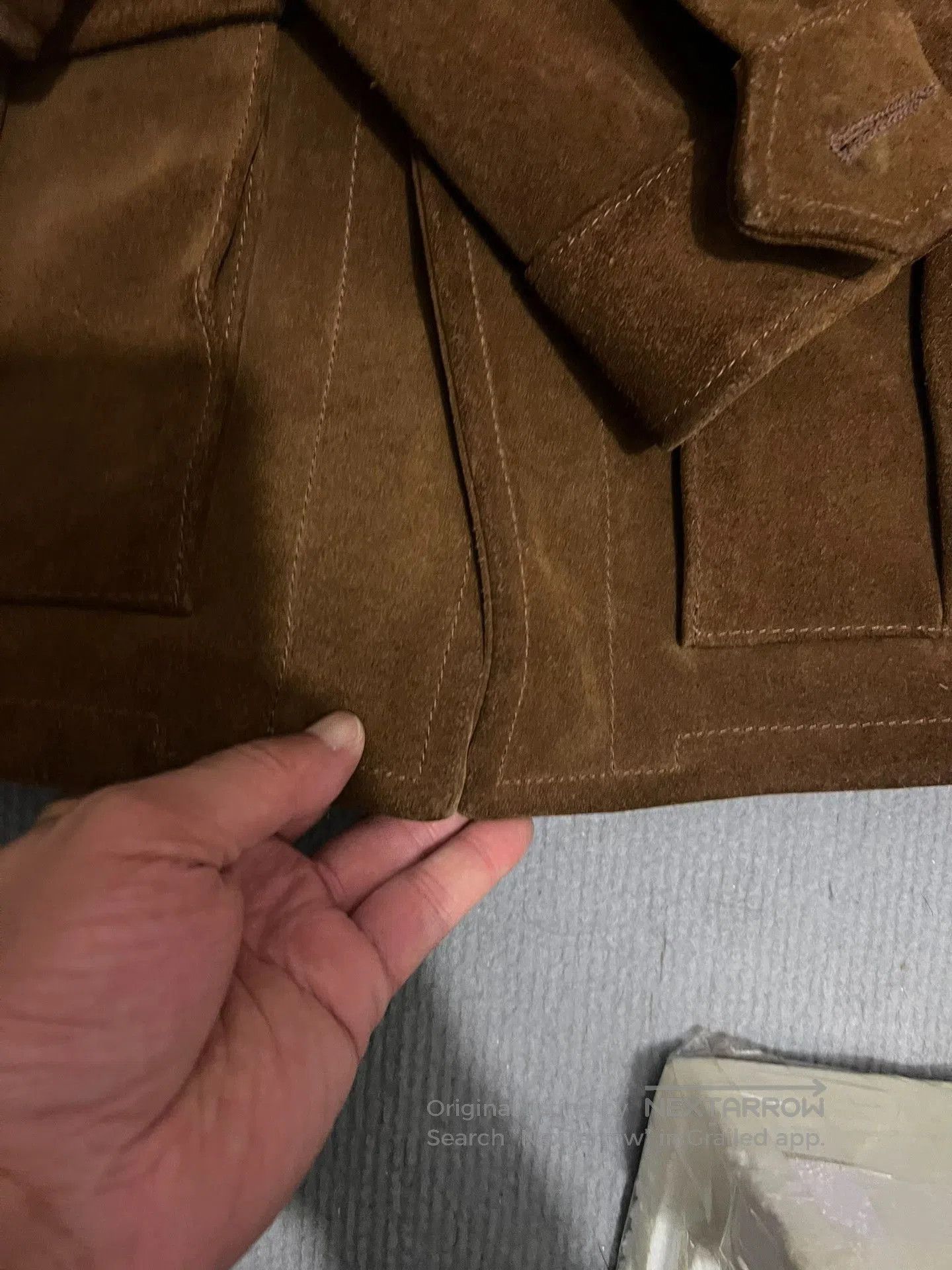 RRL Ralph Lauren Vintage Suede Work Leather Jacket. Size US M / EU 48-50 / 2 - 3 Thumbnail
