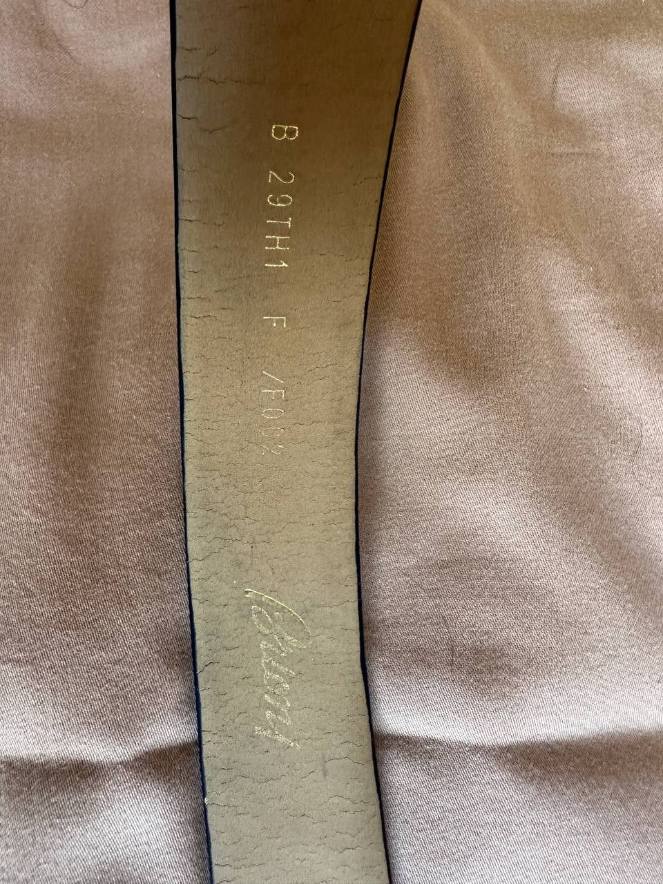 Brioni Brioni Leather Belt Size 44 - 5 Thumbnail