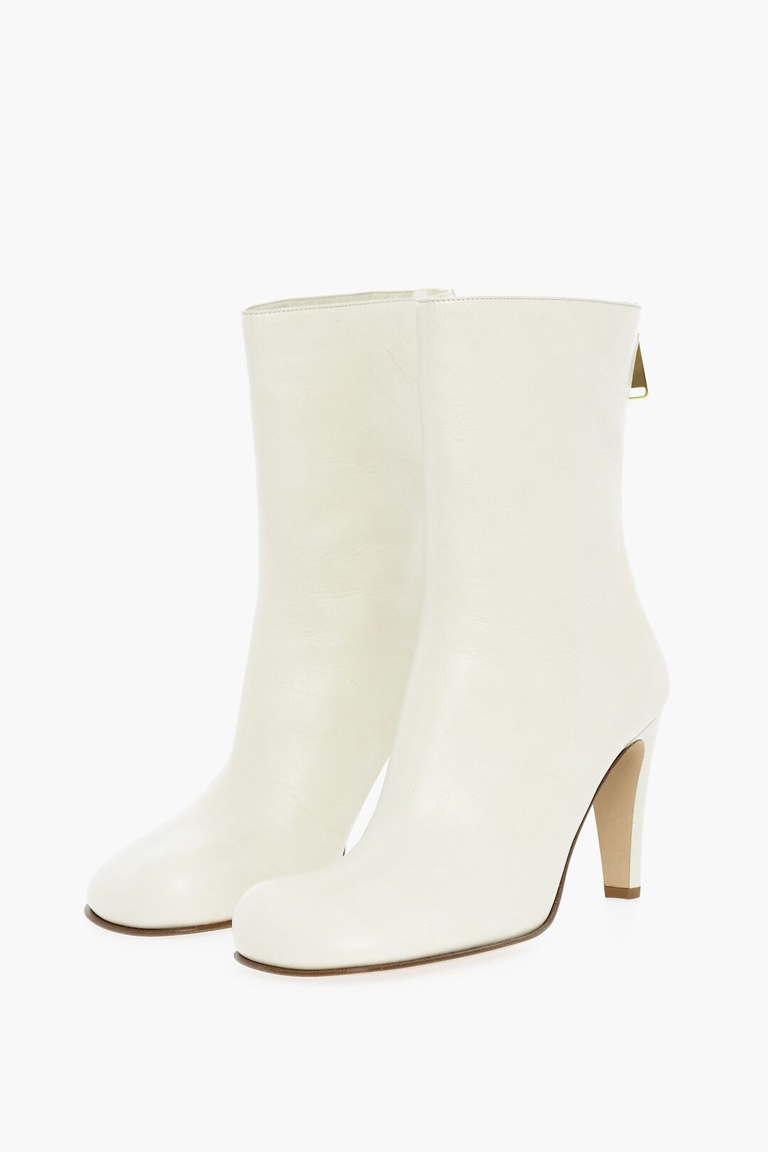 image of Bottega Veneta O1Dk11S0124 Boots In White, Women's (Size 8)