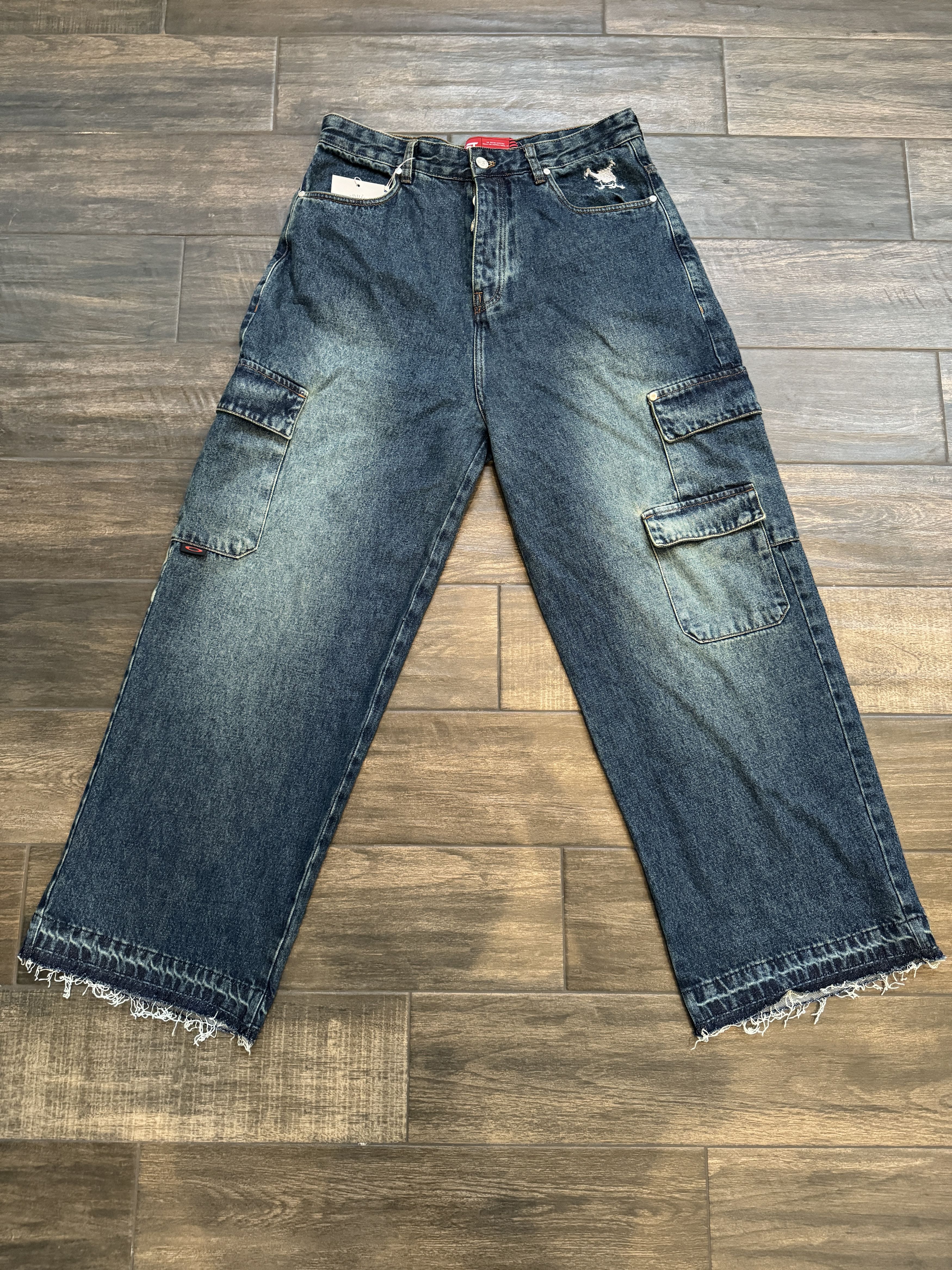 Oakley × PIET Piet x Oakley Skull Industrial Cargo Denim Size US 32 / EU 48 - 4 Thumbnail