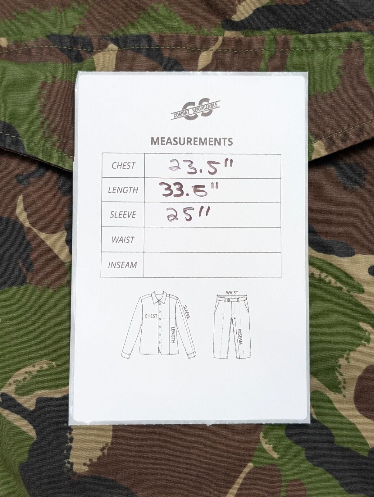 Other British Army Woodland DPM Combat Smock 2000s Era - Medium Size ONE SIZE - 4 Thumbnail