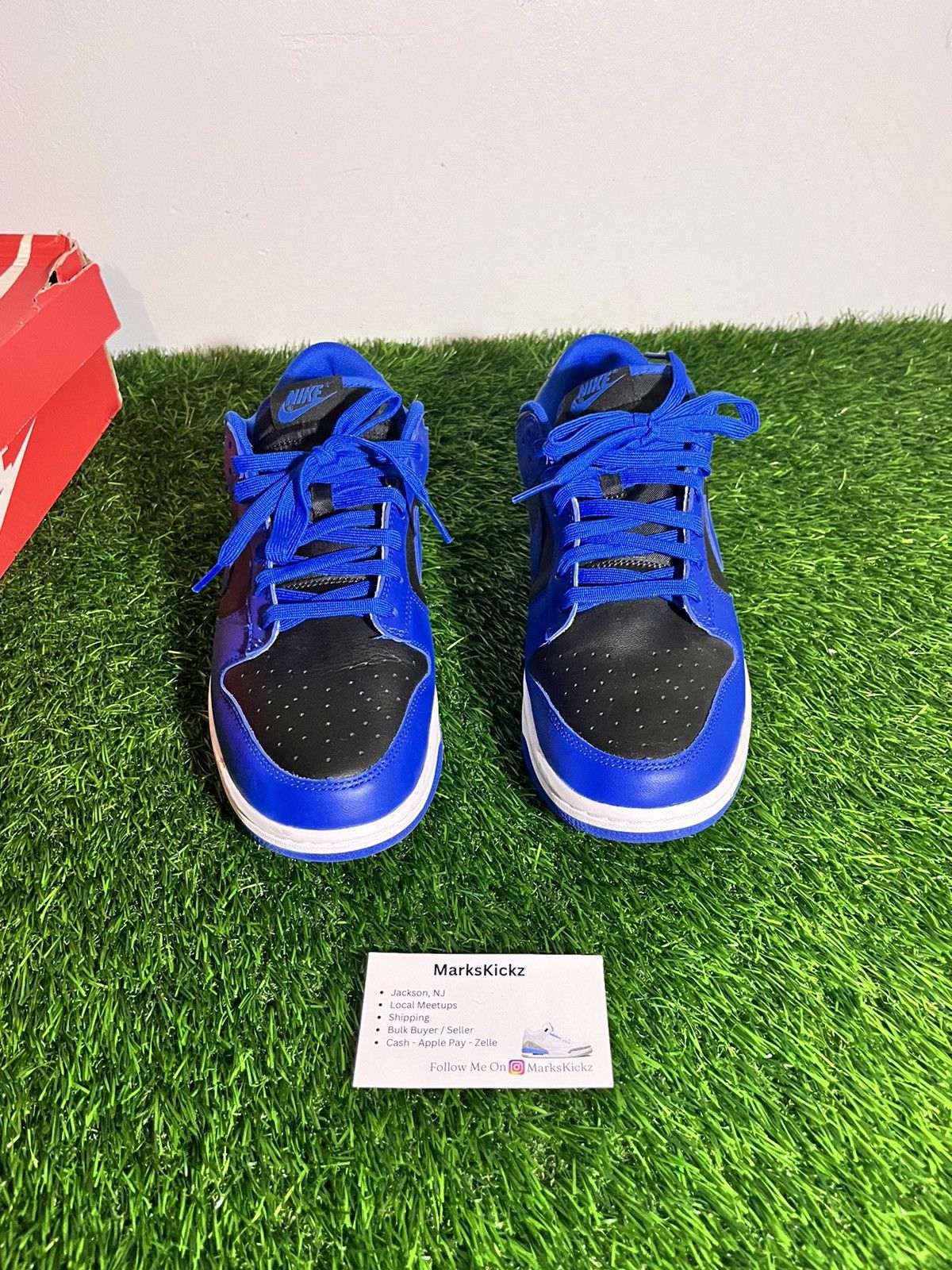 Nike nike dunk low hyper cobalt size 10.5 Size US 10.5 / EU 43-44 - 2 Thumbnail