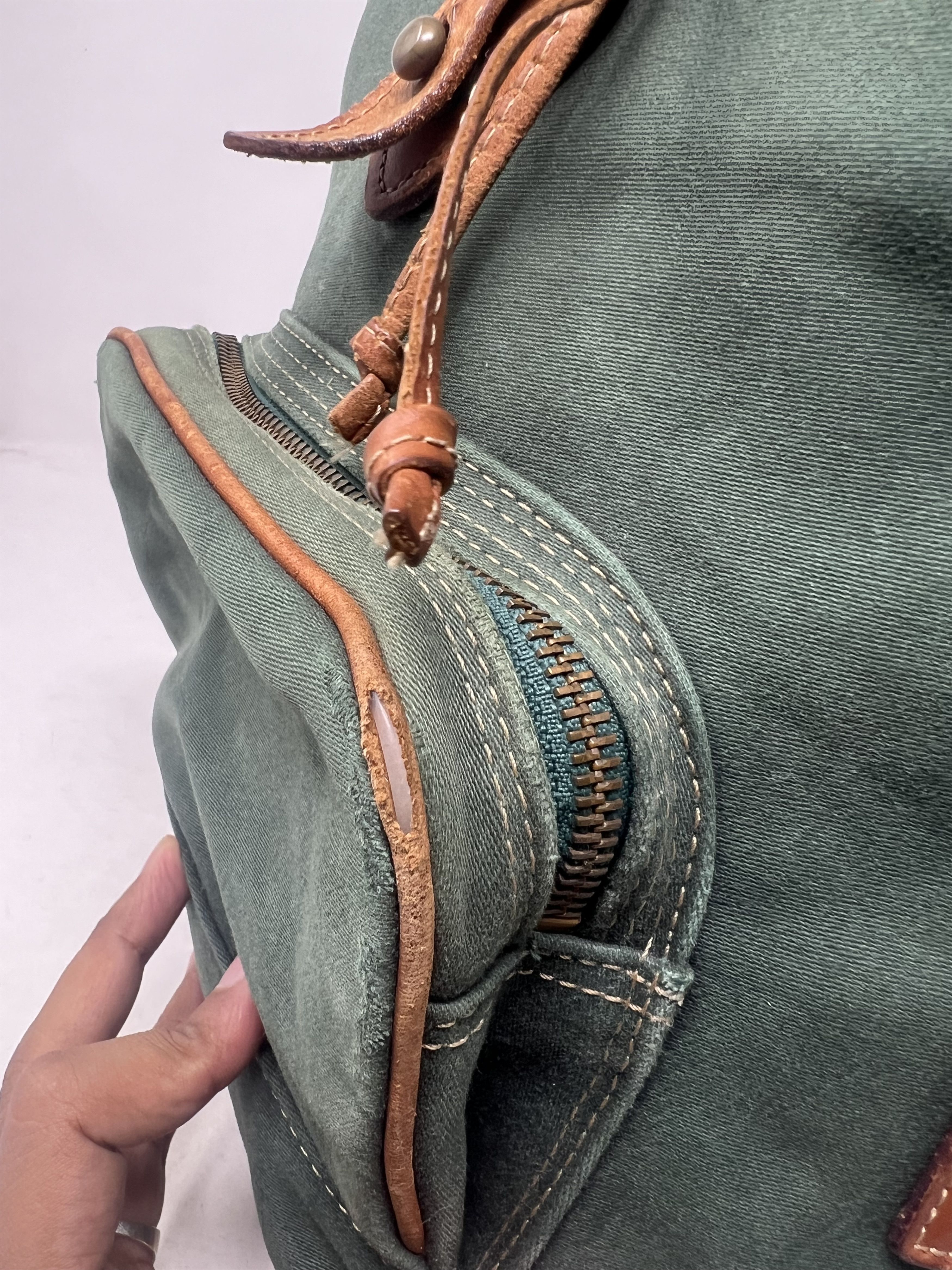 Vintage Vintage Ysaccs + Pour Homme Camp S Rucksack Backpack Size ONE SIZE - 8 Thumbnail