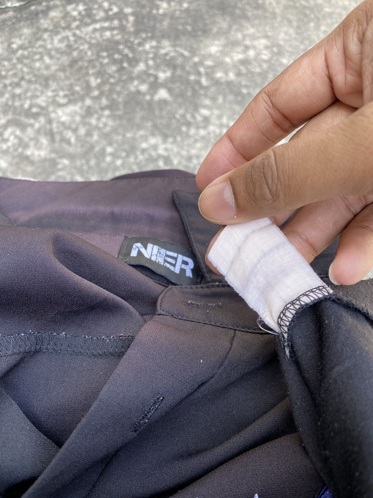Japanese Brand 🔥 Steals 🔥 Japanese Brand Nier Shirt Half Button Size US XL / EU 56 / 4 - 14 Thumbnail