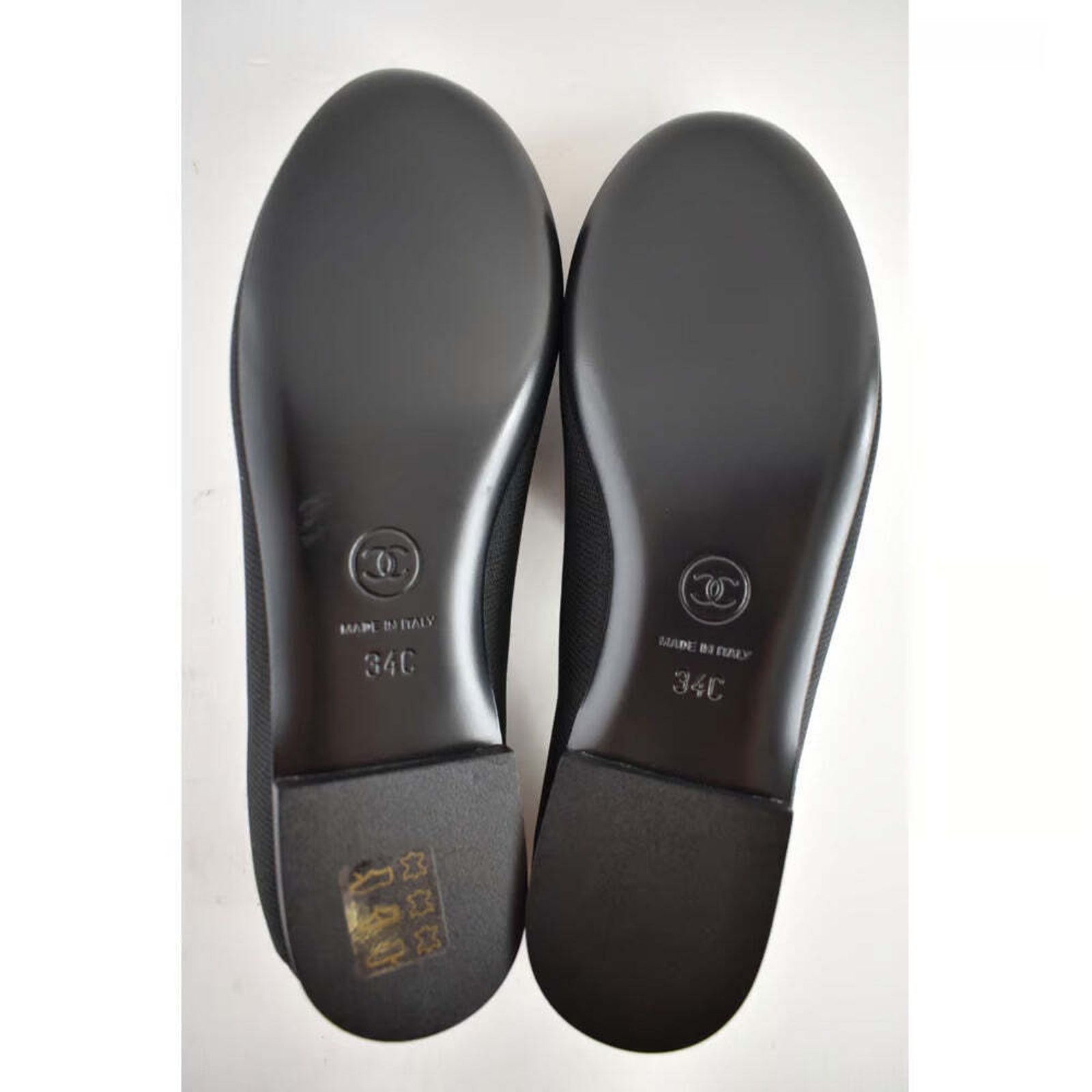 Chanel Grosgrain Chain Around Mule Moccasin Ballet Loafer Flat 34c Size US 4 / IT 34 - 12 Thumbnail