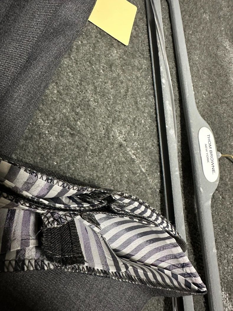 Thom Browne Thom Browne size0 Dark grey suit trousers Size 38S - 6 Thumbnail