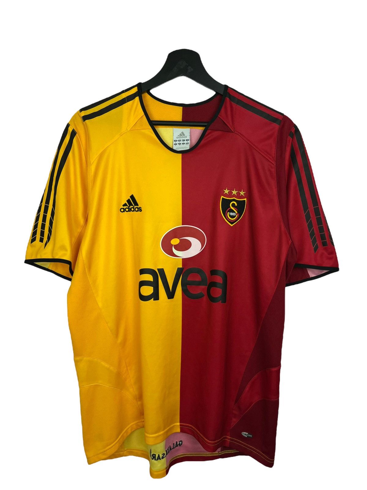 Maillot Entraînement Galatasaray Adidas 2006-2007 - Jaune Taille M - Original