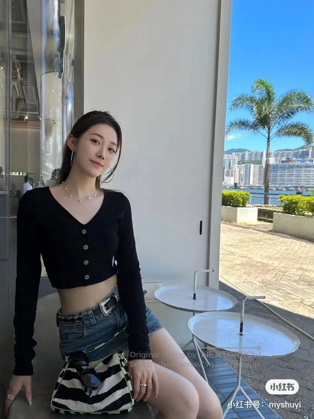 Chrome Hearts Chrome Hearts Black Cropped Embroidered Cardigan. Size L / US 10 / IT 46 - 8 Thumbnail