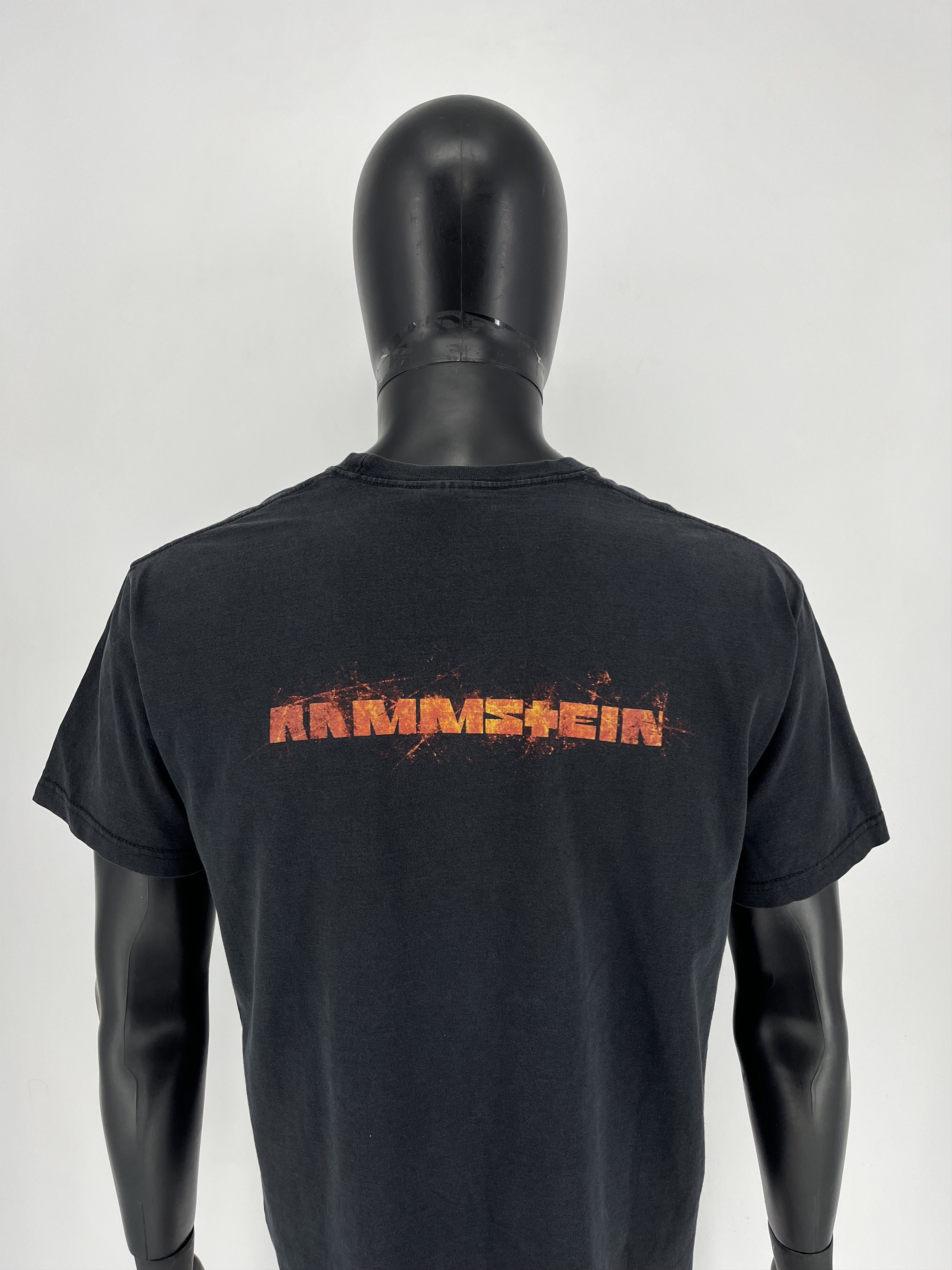 Band Tees × Vintage Vintage Y2K Rammstein “ Liebe ist für alle da” band T Shirt Size US L / EU 52-54 / 3 - 9 Thumbnail