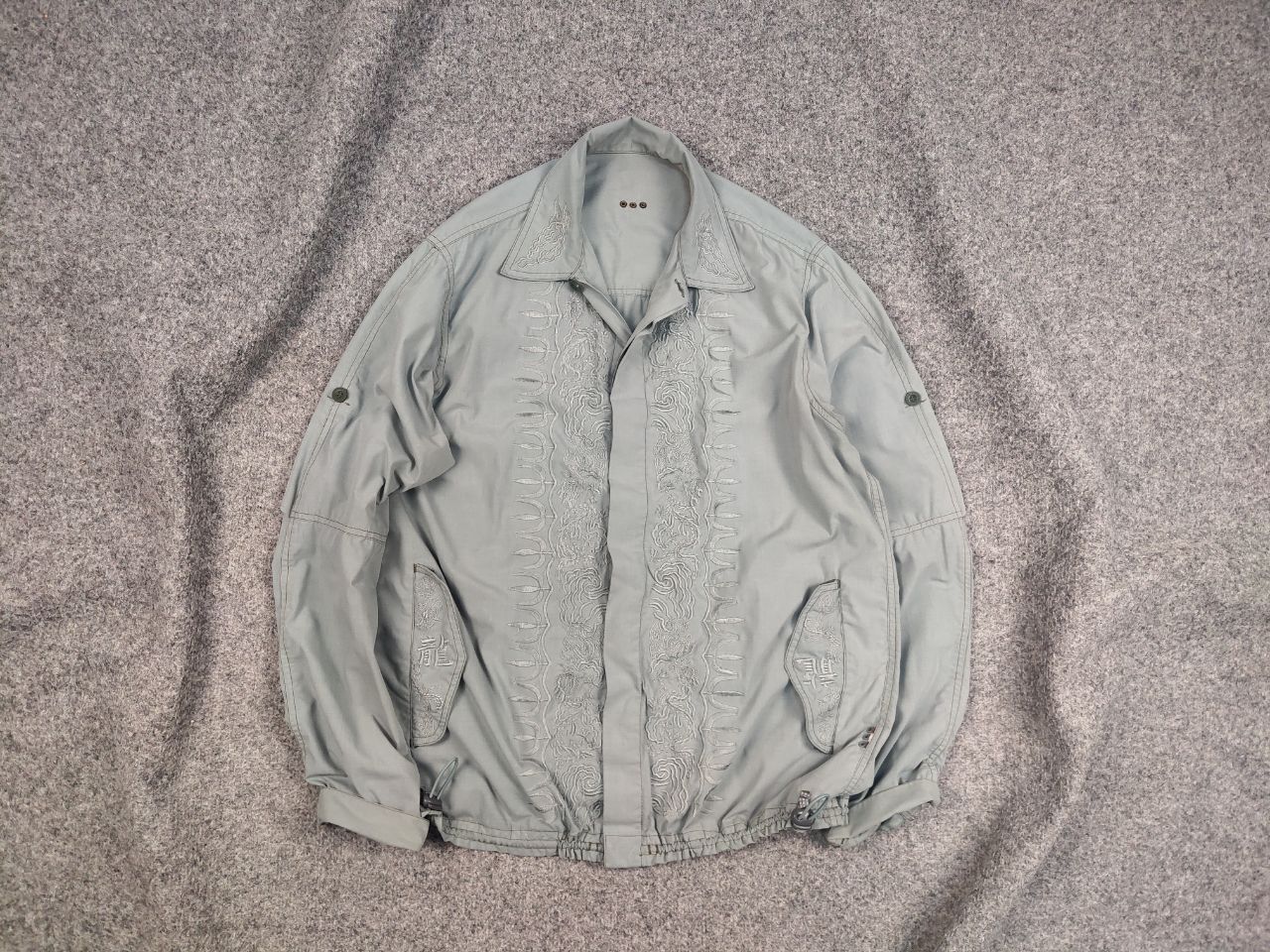 Maharishi Vintage Maharishi Japan Embroidered logo Bomber Jacket Size US M / EU 48-50 / 2 - 1 Thumbnail