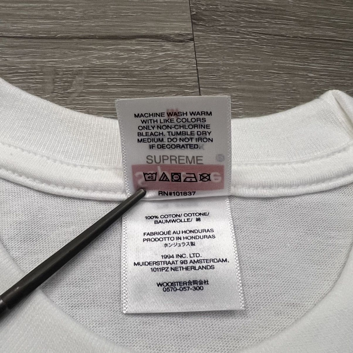 Supreme Supreme LA Relief Fire Box Logo Tee Sterling Ruby Size US M / EU 48-50 / 2 - 6 Thumbnail