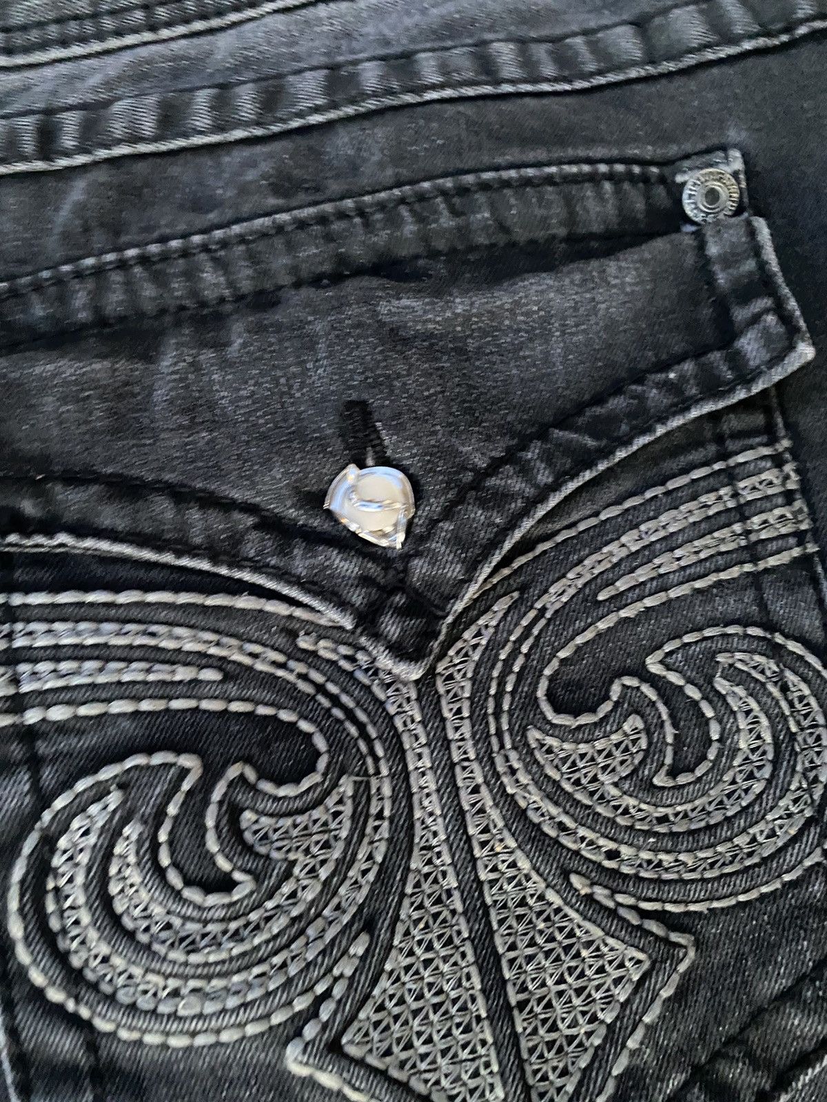 Affliction 2000s Affliction Ace Cross Embroidered y2k jesse pinkman Size US 42 / EU 58 - 5 Thumbnail