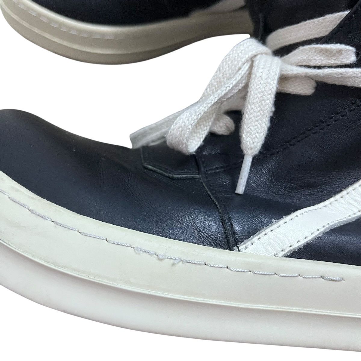 Rick Owens Authentic Rick Owens High Cut Leather Sneakers Shoes Size US 7 / EU 40 - 5 Thumbnail
