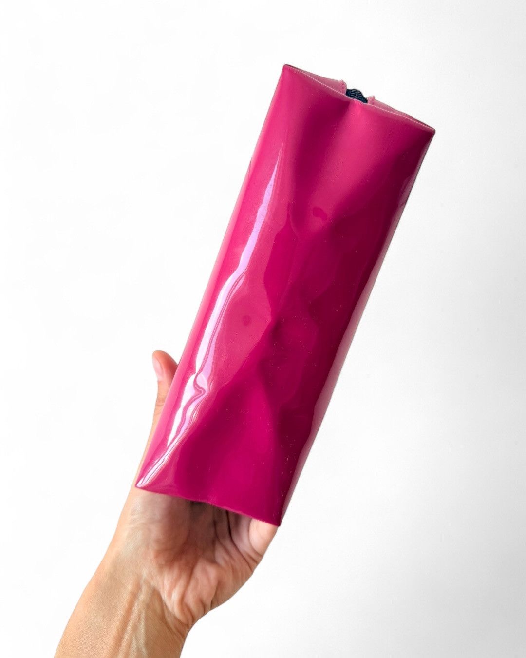 Yves Saint Laurent Pink Yves Saint Laurent Mina Beauty Zip Bag Size ONE SIZE - 7 Thumbnail